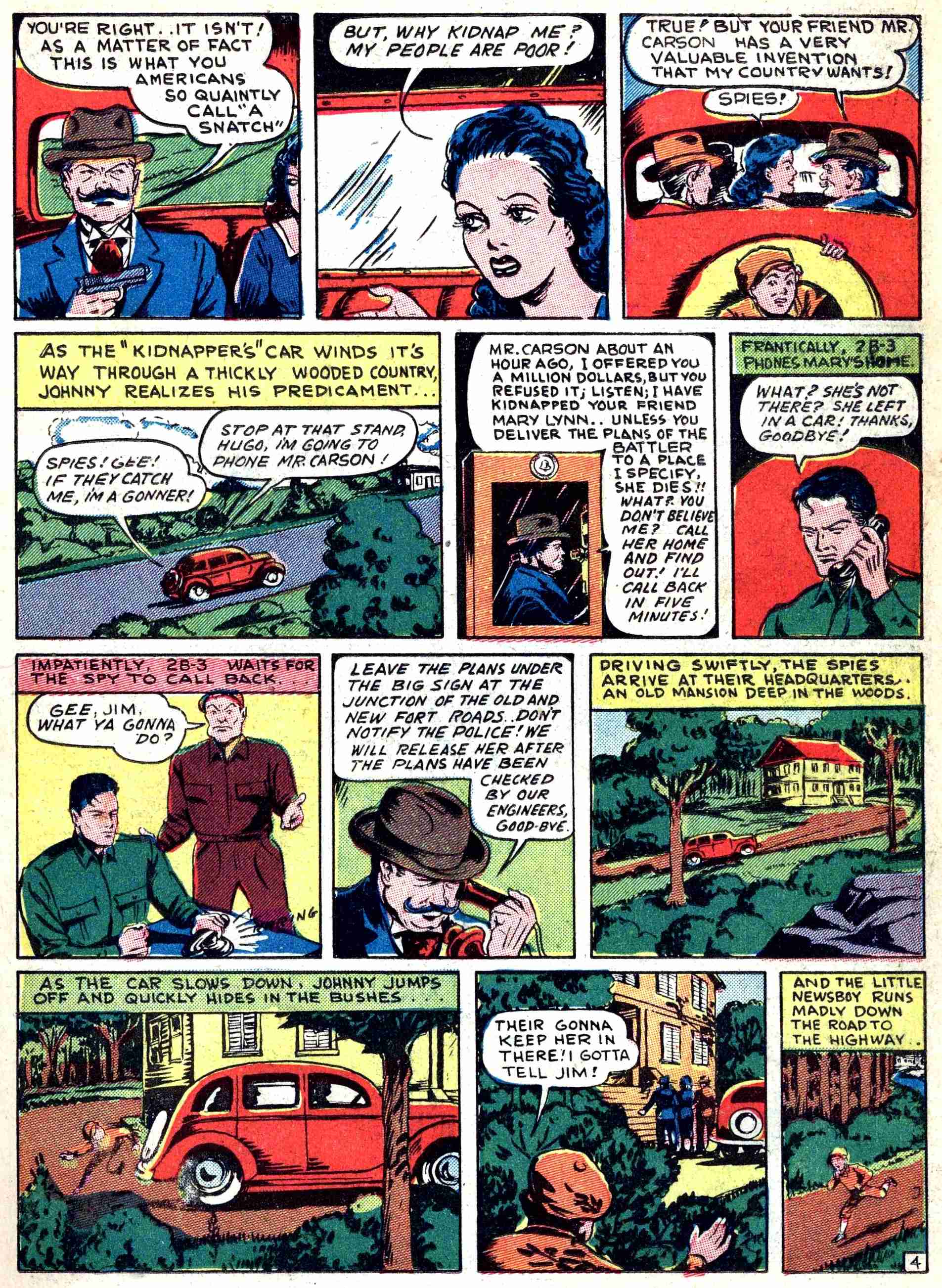 Read online Captain Flight Comics comic -  Issue #5 - 14