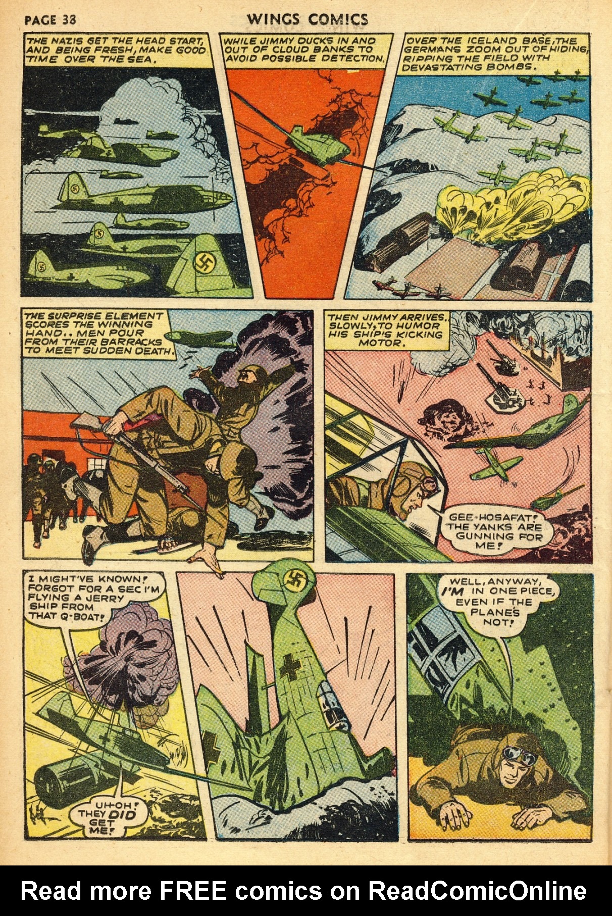 Read online Wings Comics comic -  Issue #29 - 40