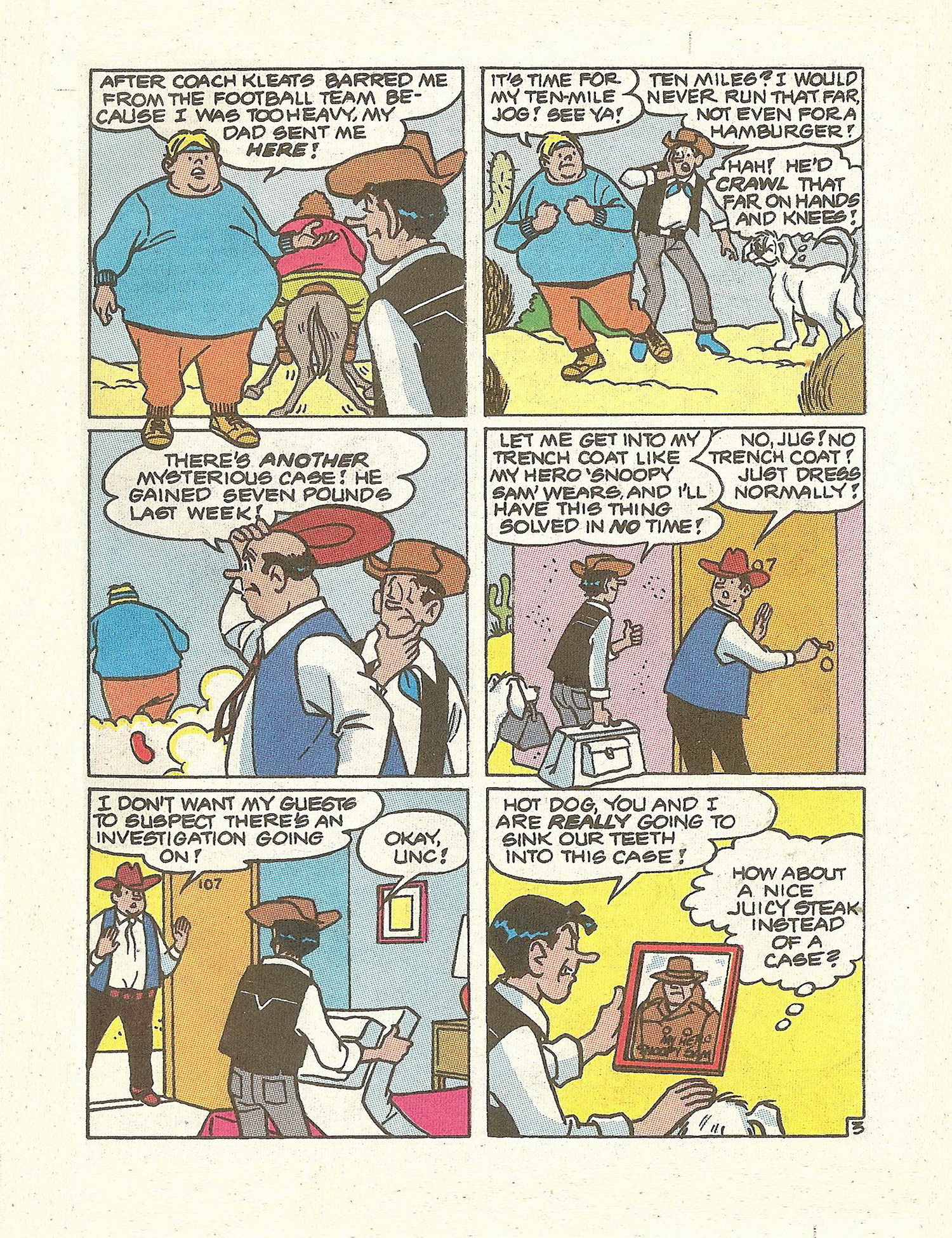 Read online Jughead Jones Comics Digest comic -  Issue #77 - 23