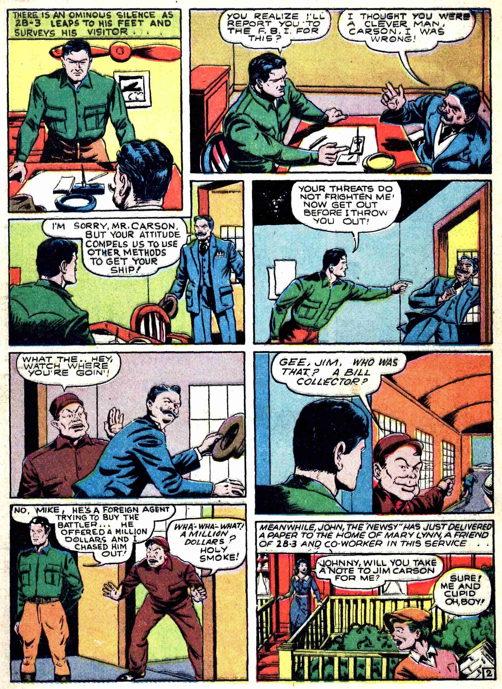 Read online Captain Flight Comics comic -  Issue #5 - 12