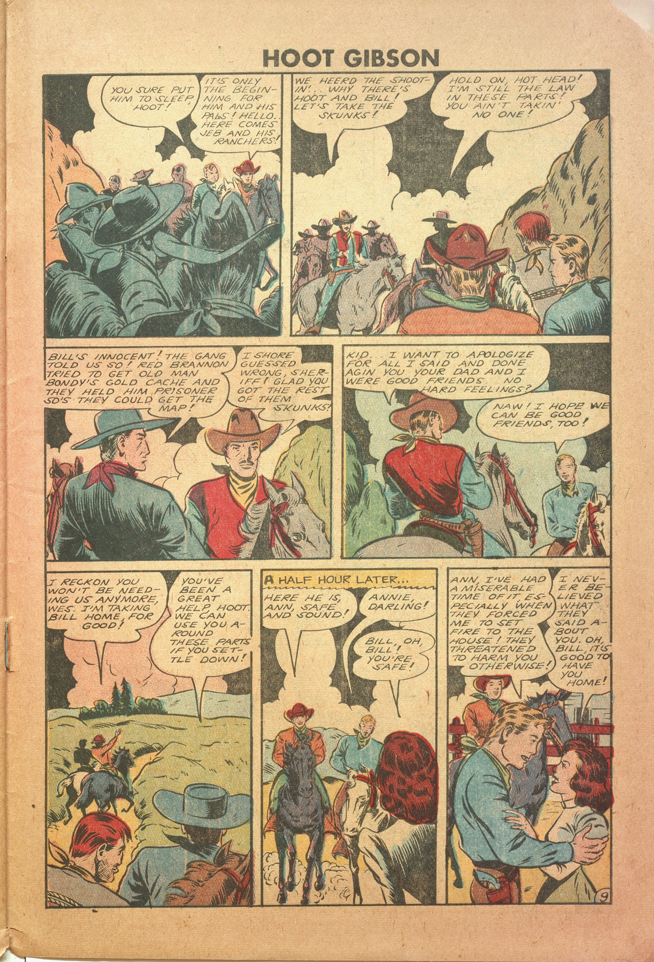 Read online Hoot Gibson comic -  Issue #1 - 31