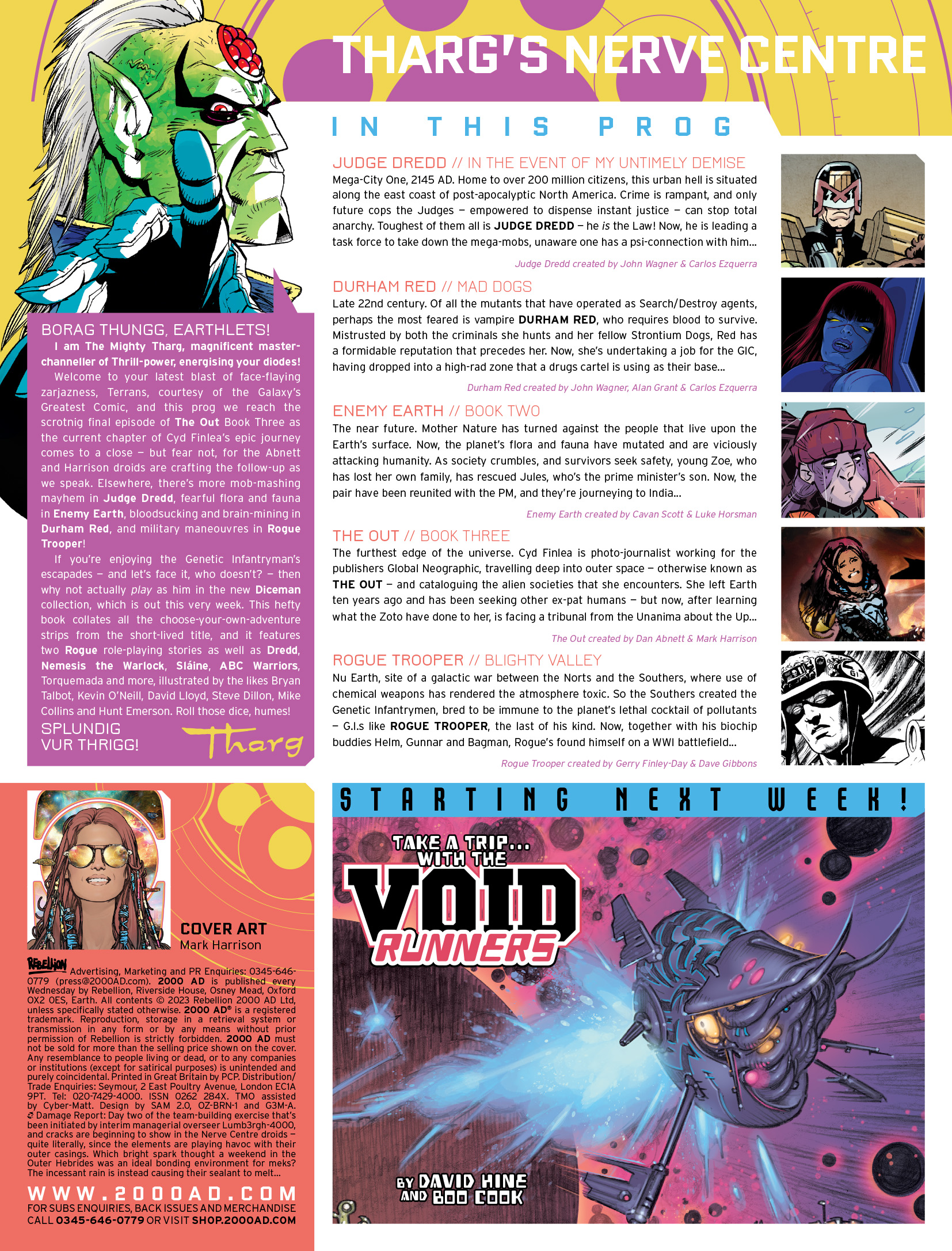 Read online 2000 AD comic -  Issue #2333 - 2
