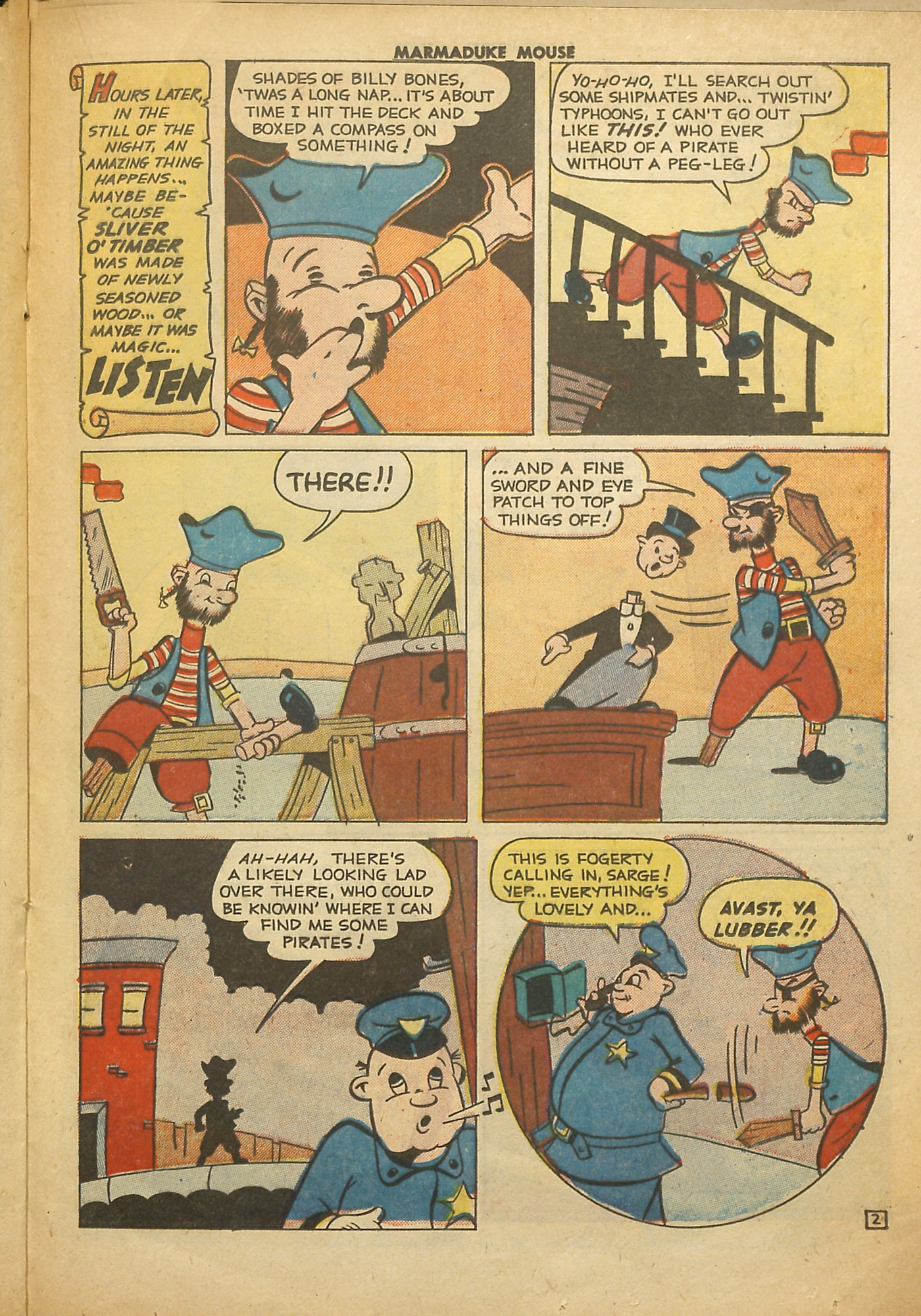 Read online Marmaduke Mouse comic -  Issue #30 - 21