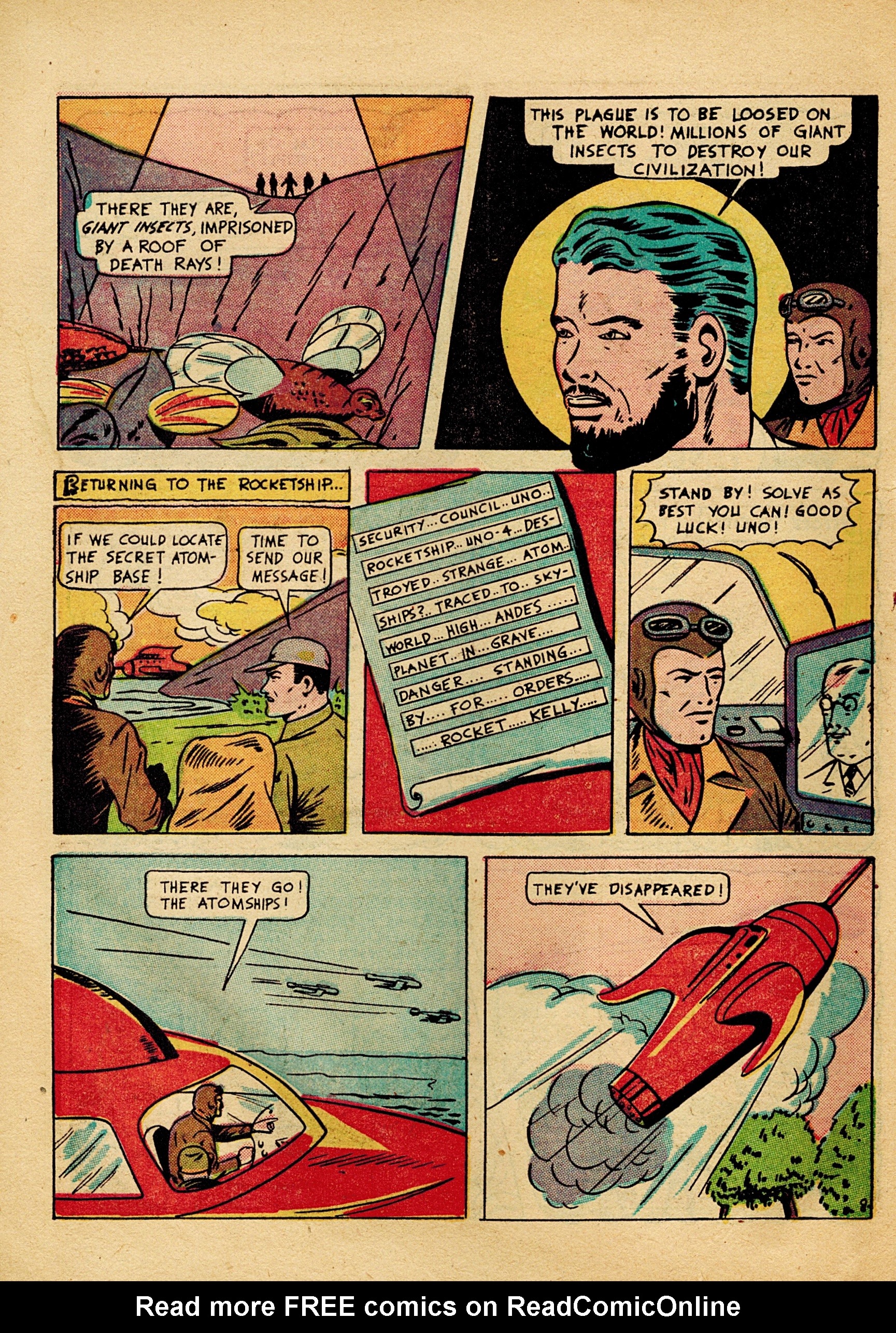 Read online Rocket Kelly (1945) comic -  Issue #3 - 10