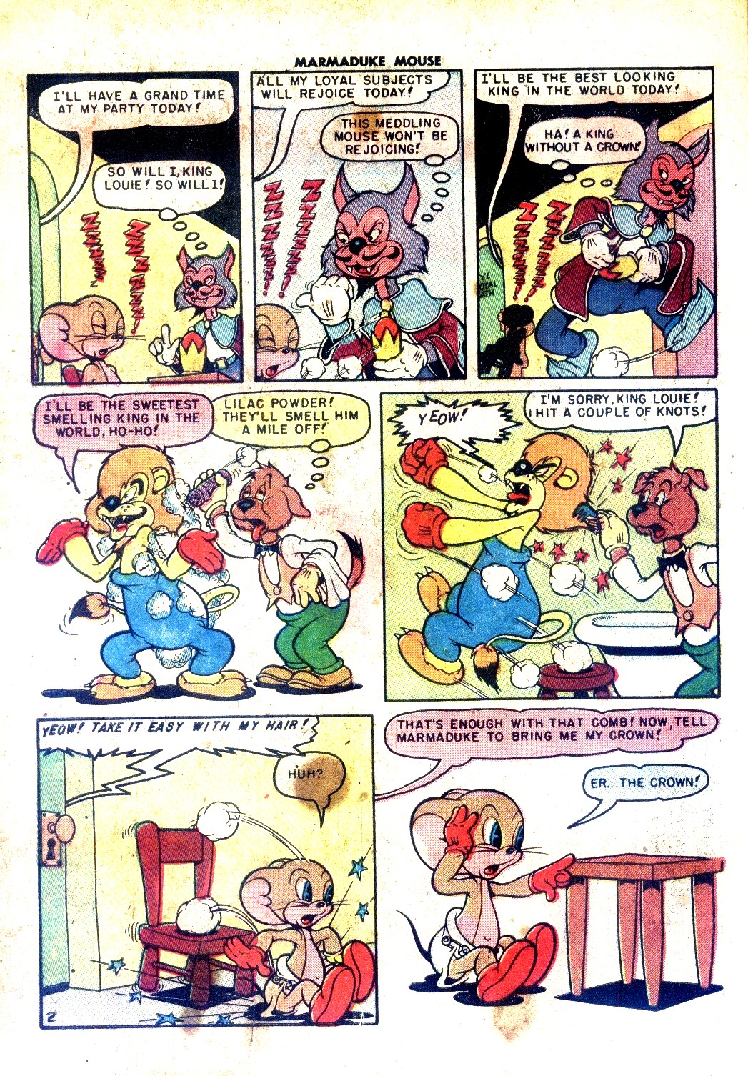 Read online Marmaduke Mouse comic -  Issue #17 - 4