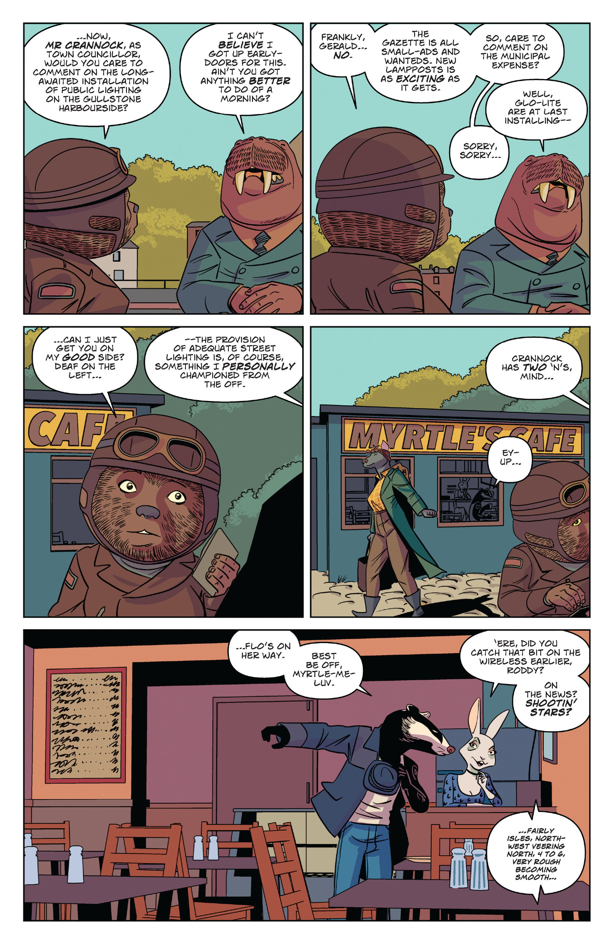 Read online Wild's End (2023) comic -  Issue #1 - 5