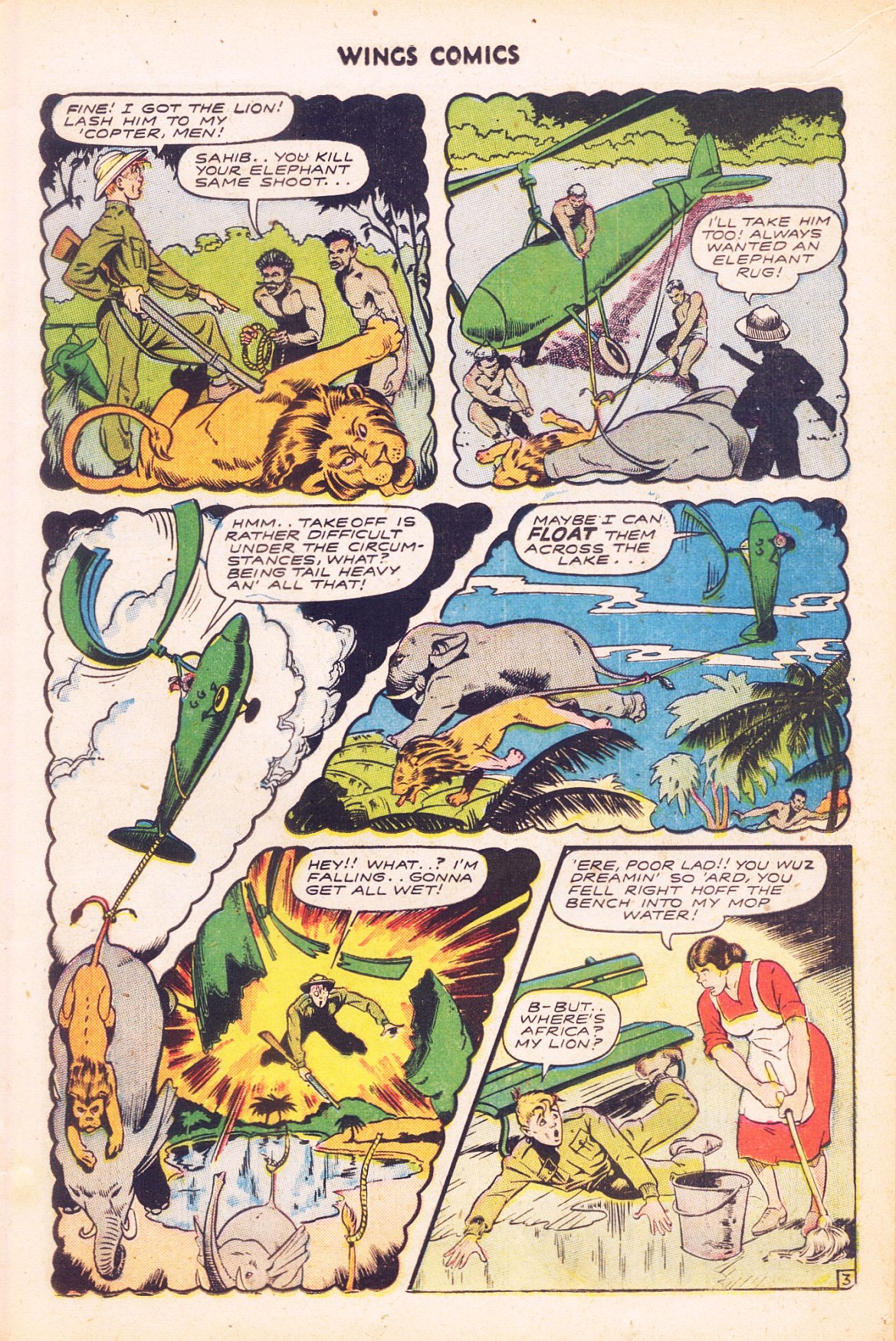 Read online Wings Comics comic -  Issue #58 - 15