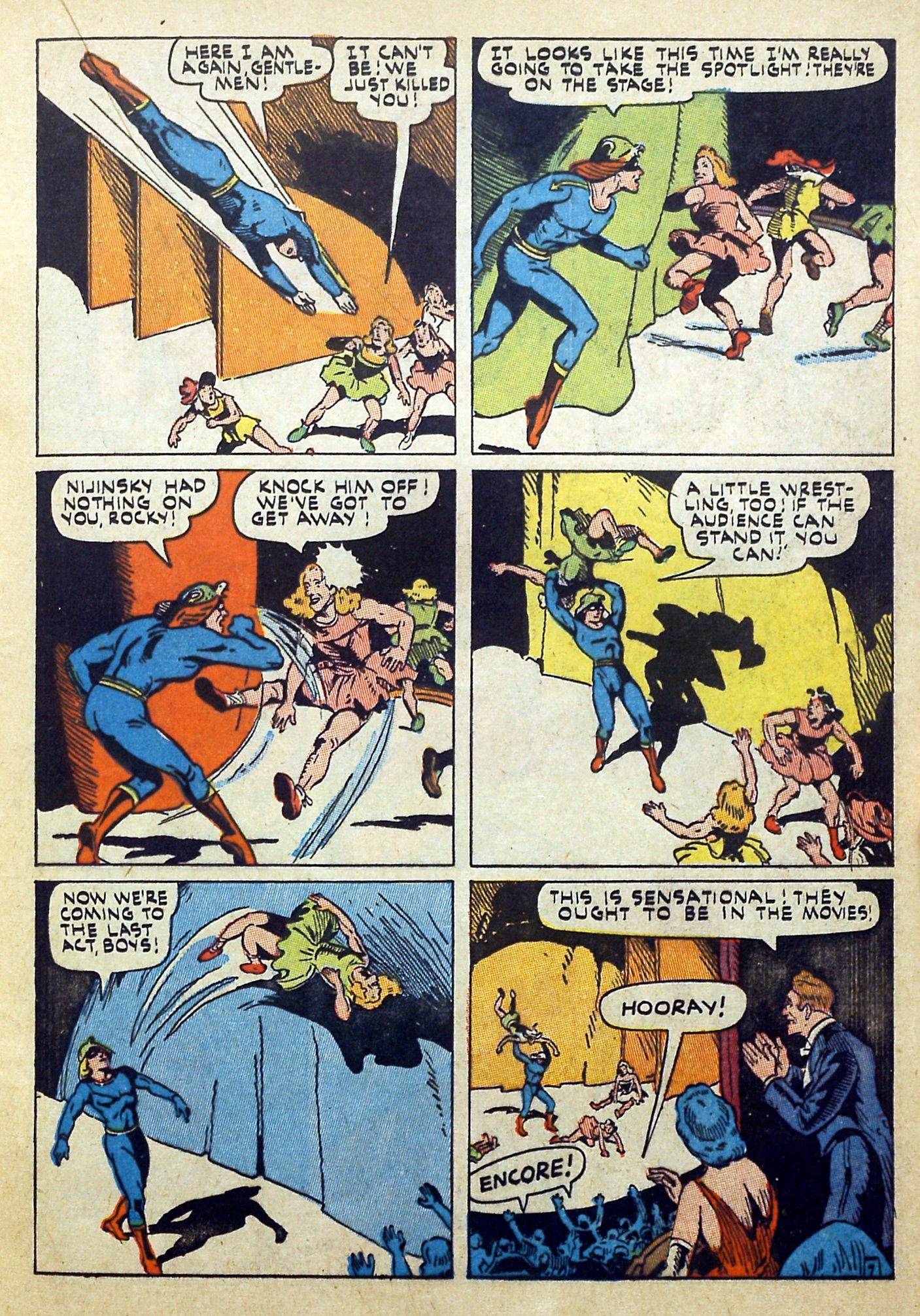 Read online Captain Flight Comics comic -  Issue #9 - 24