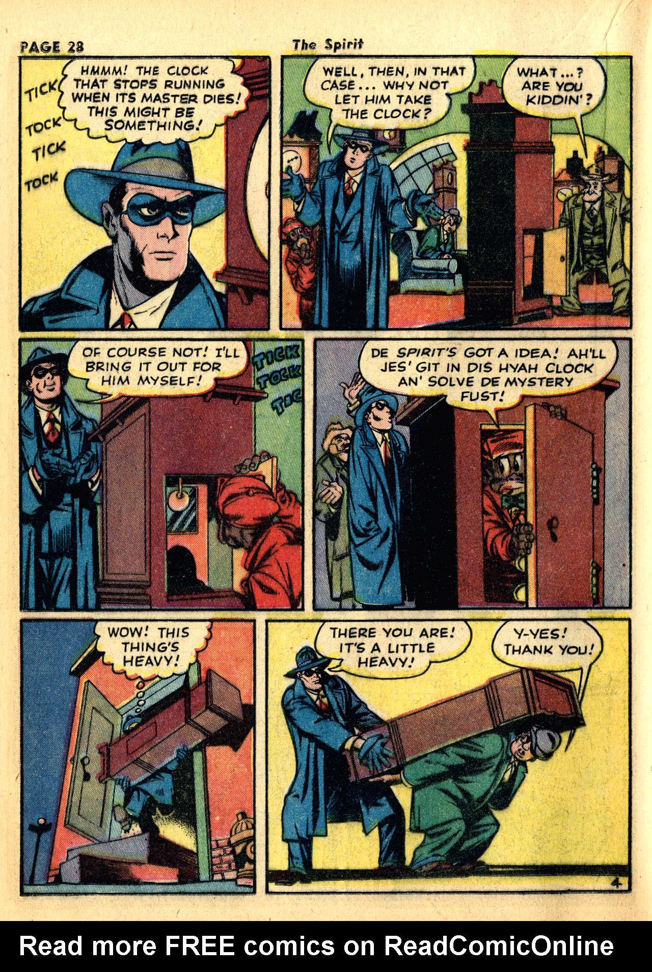 Read online The Spirit (1944) comic -  Issue #1 - 30