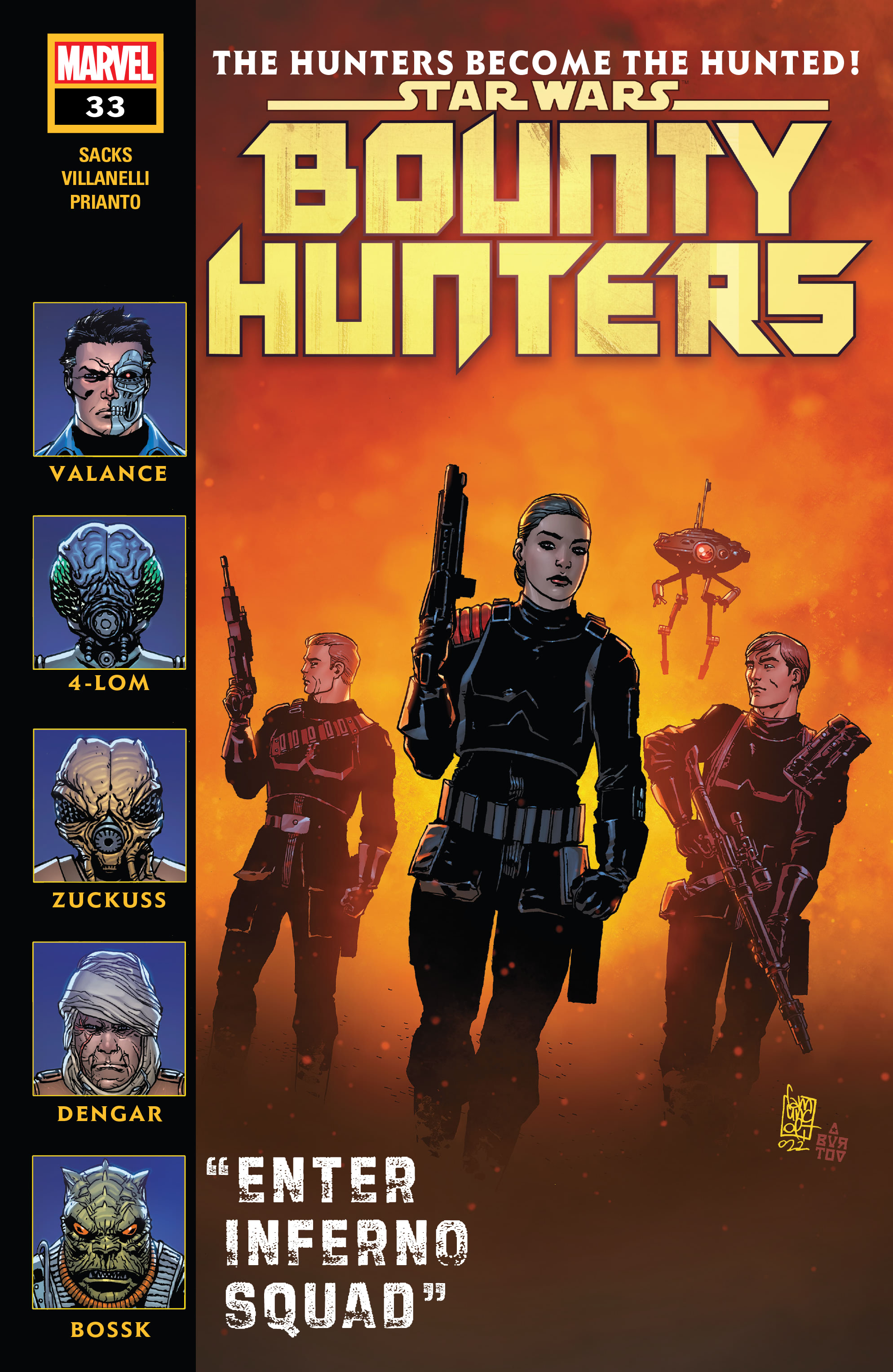 Read online Star Wars: Bounty Hunters comic -  Issue #33 - 1