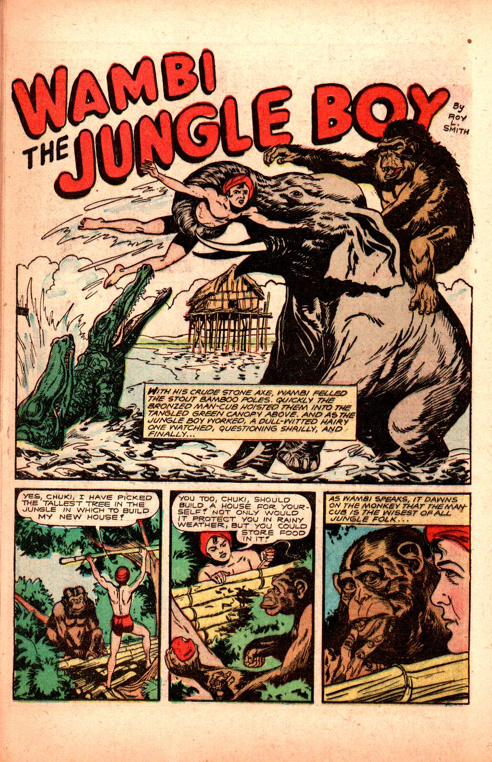 Read online Wambi Jungle Boy comic -  Issue #6 - 16