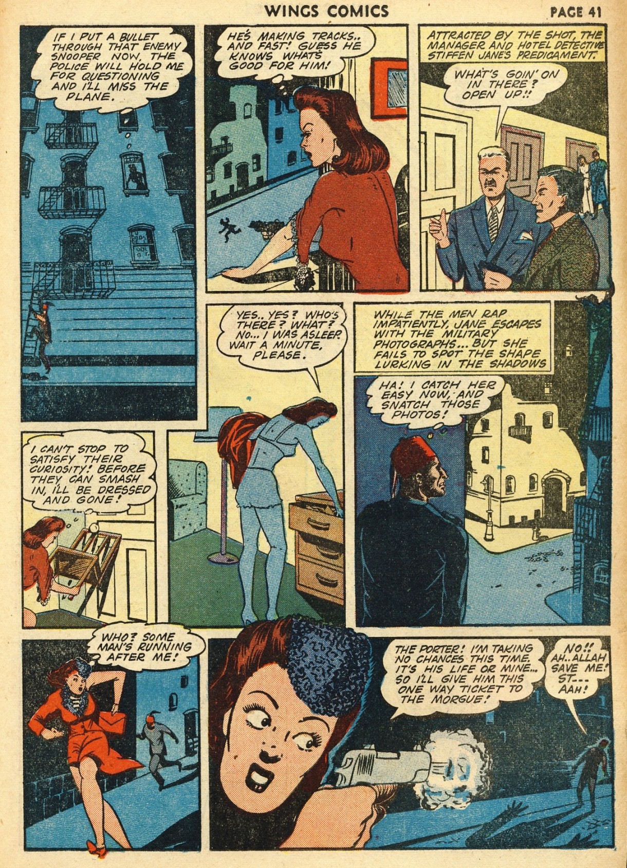 Read online Wings Comics comic -  Issue #32 - 43