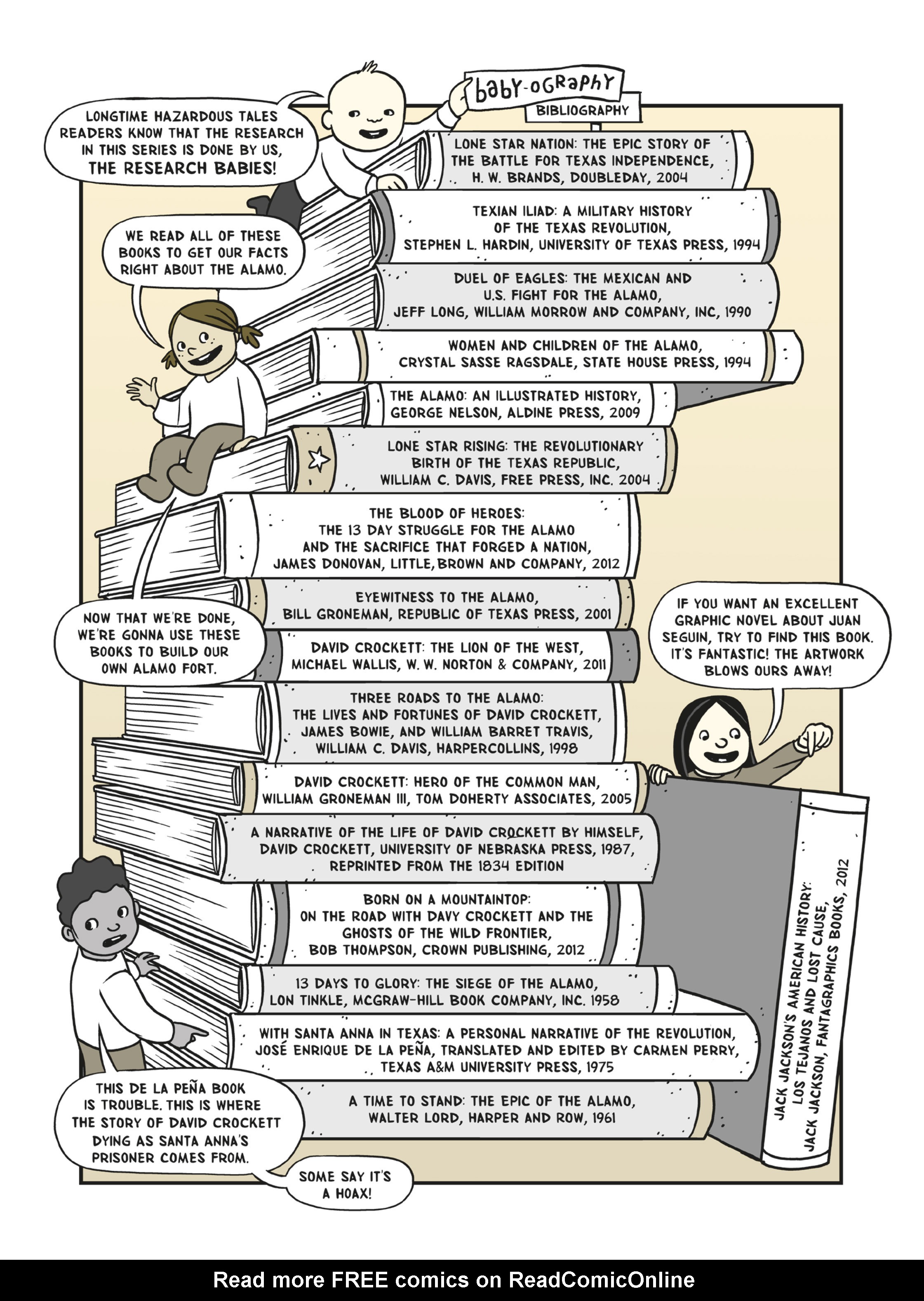 Read online Nathan Hale's Hazardous Tales comic -  Issue # TPB 6 - 127