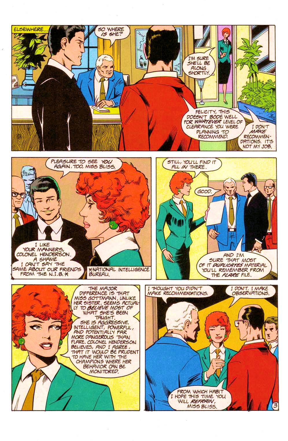 Read online Flare First Edition comic -  Issue #8 - 16