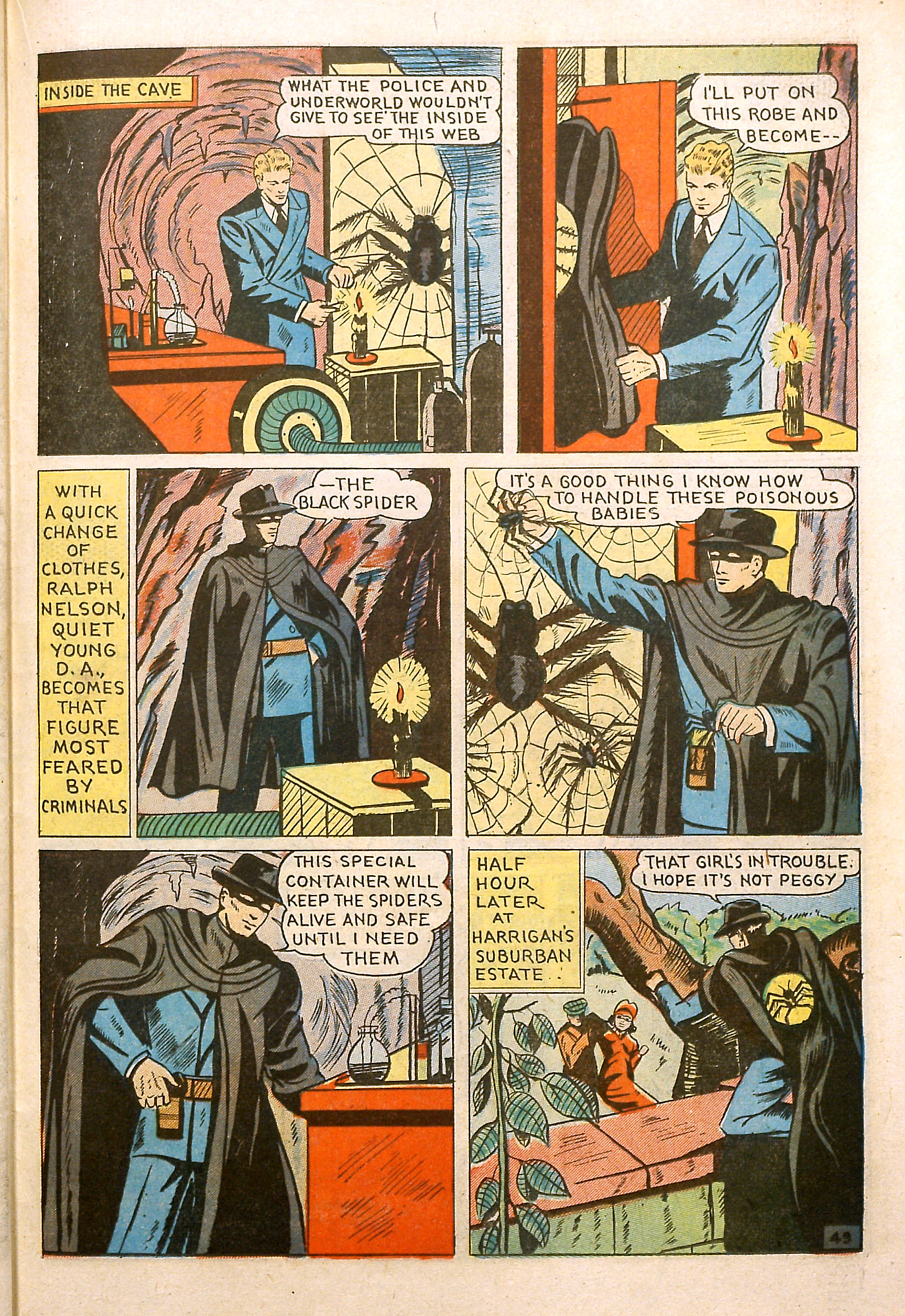 Read online Super-Mystery Comics comic -  Issue #3 - 50