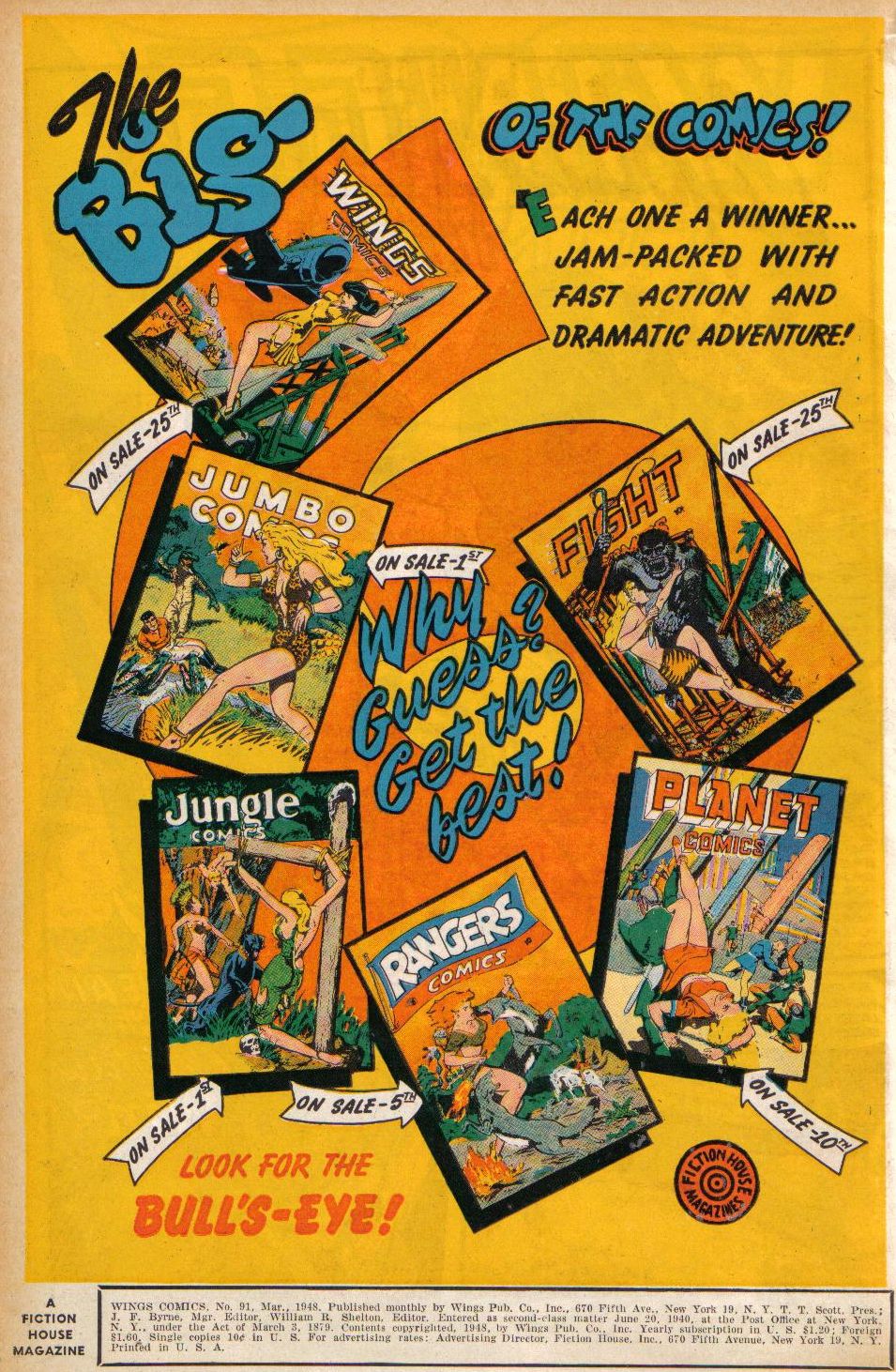 Read online Wings Comics comic -  Issue #91 - 3