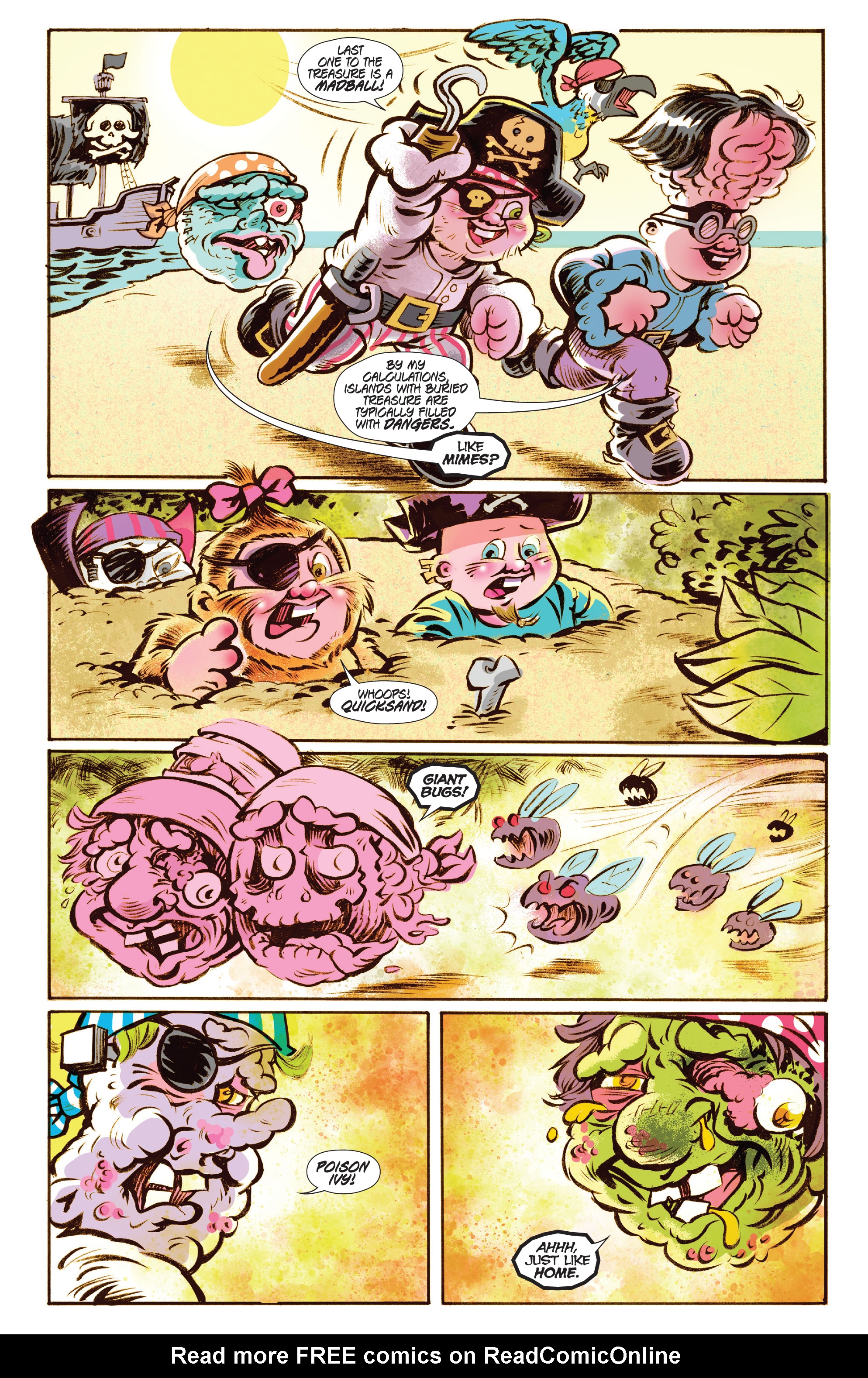 Read online Madballs vs Garbage Pail Kids – Time Again, Slime Again comic -  Issue #2 - 12