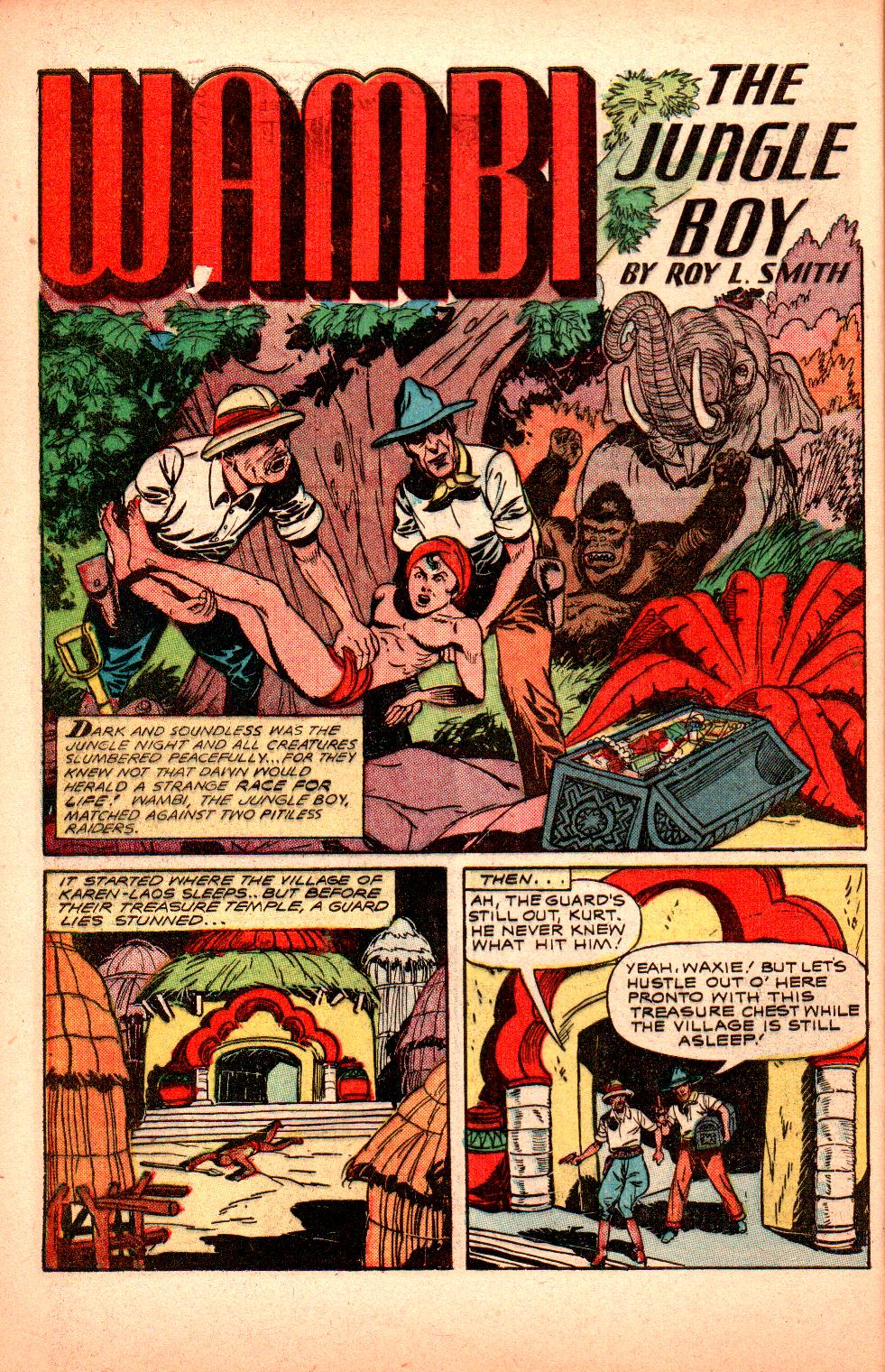 Read online Wambi Jungle Boy comic -  Issue #6 - 42