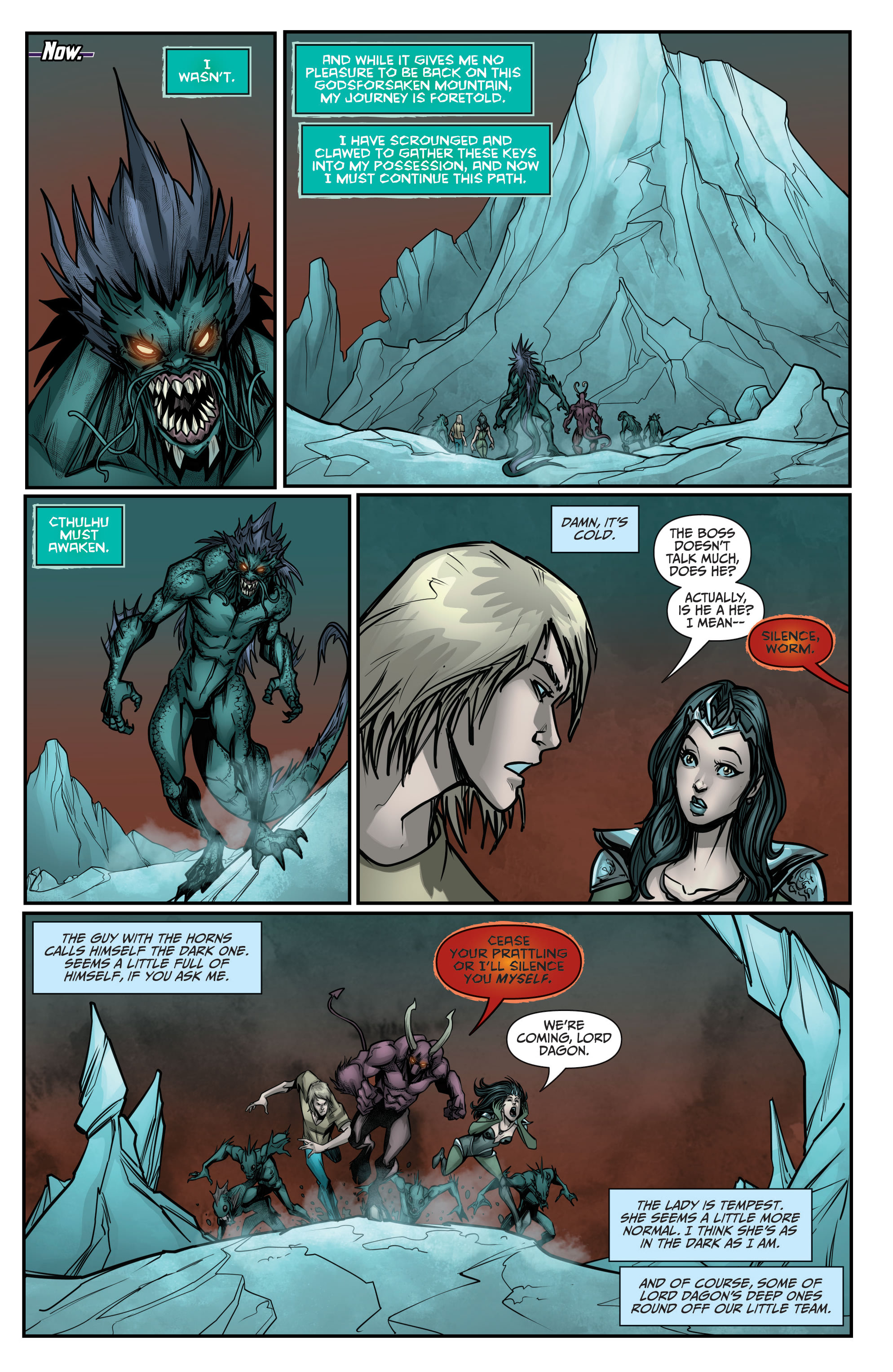 Read online Myths & Legends Quarterly: Dagon comic -  Issue # TPB - 48