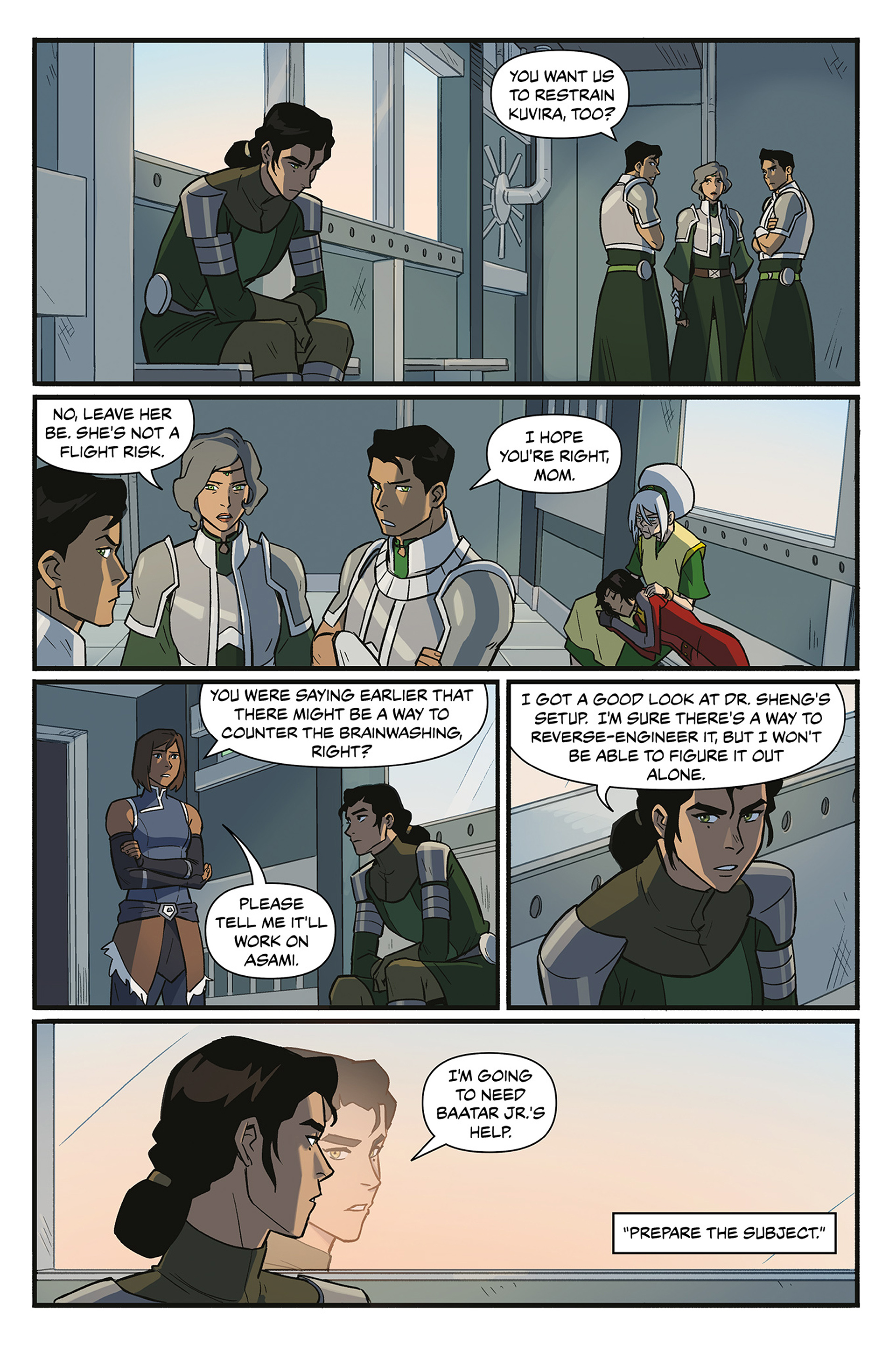 Read online The Legend of Korra: Ruins of the Empire Omnibus comic -  Issue # TPB (Part 2) - 48