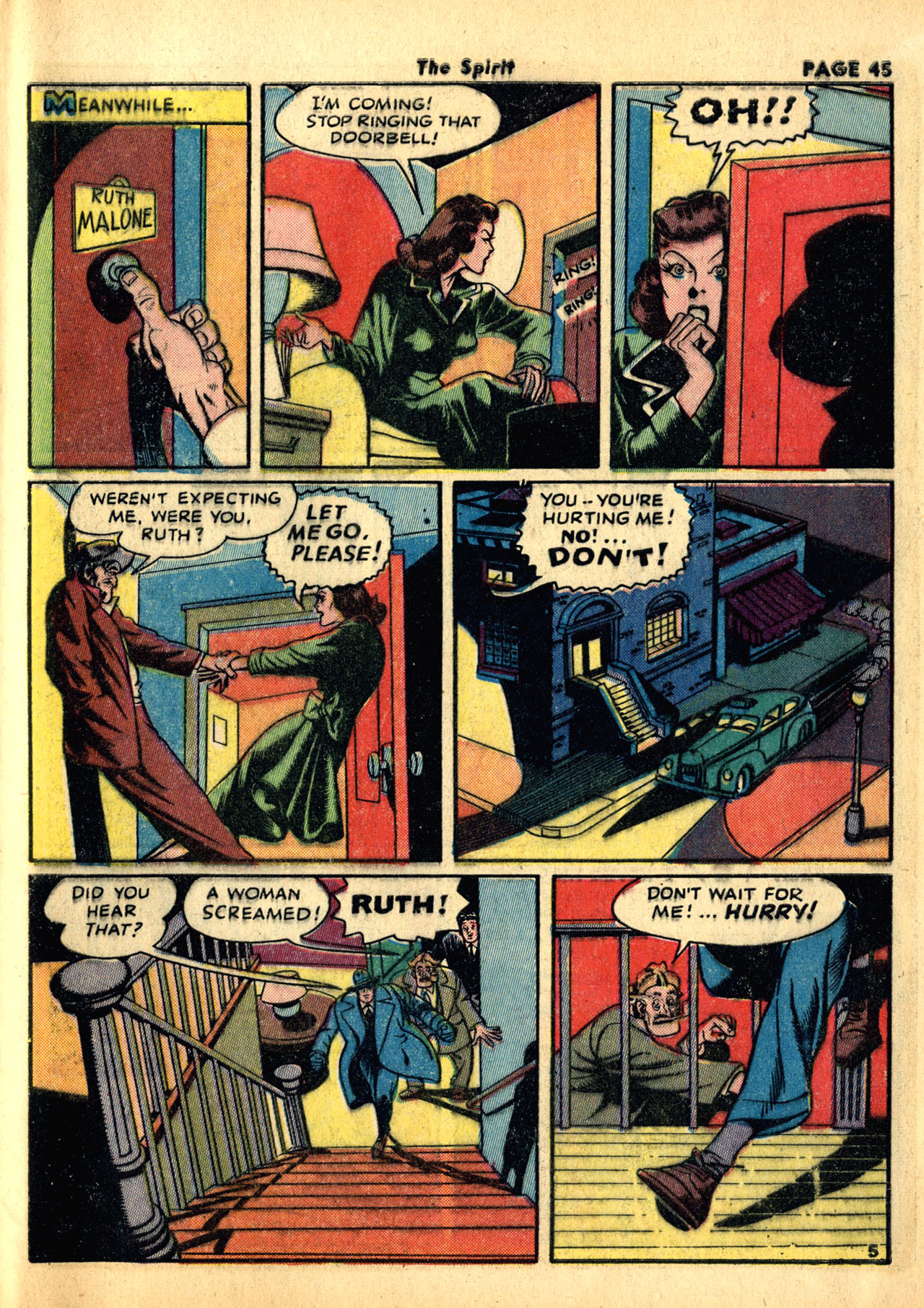 Read online The Spirit (1944) comic -  Issue #1 - 47
