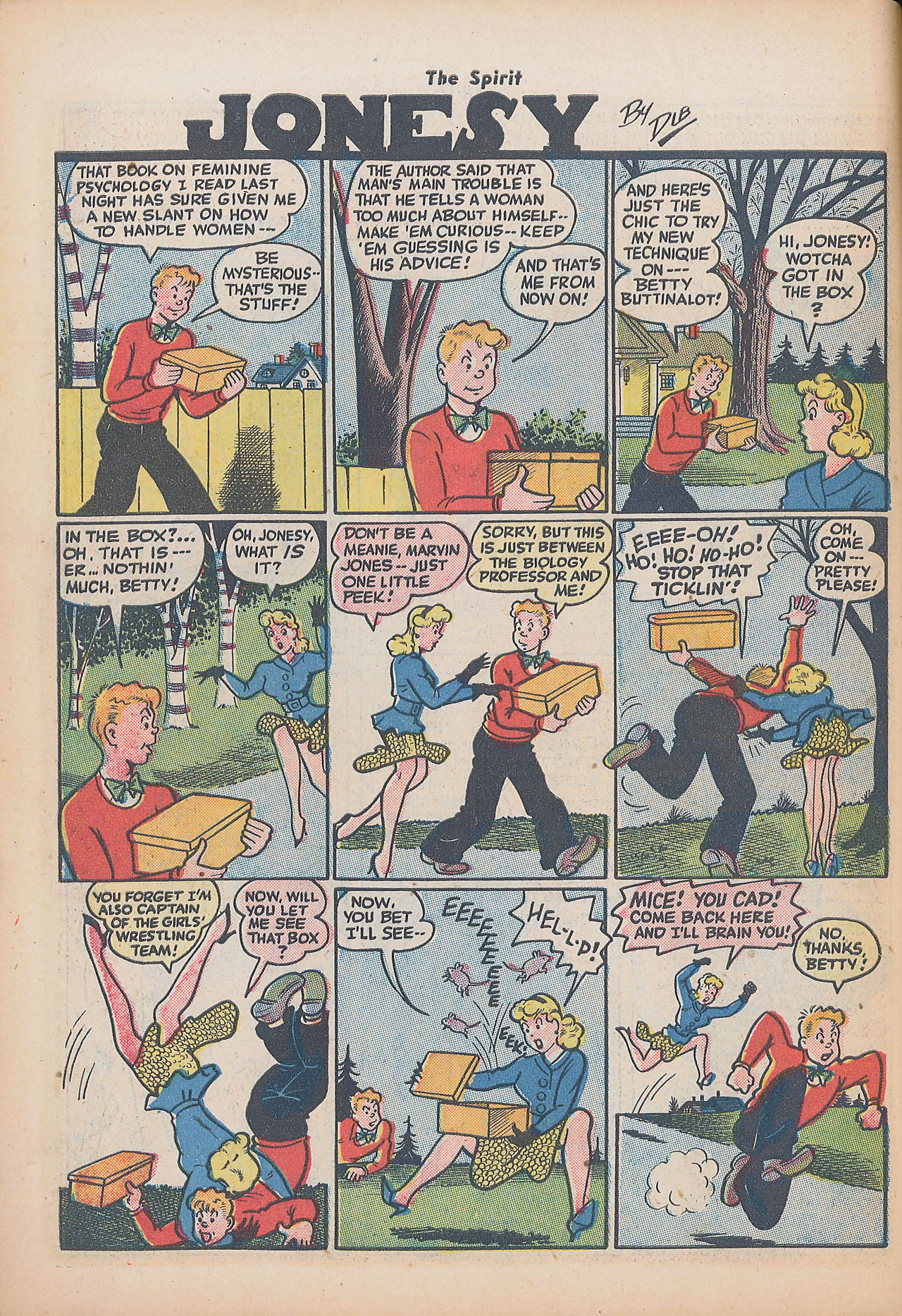 Read online The Spirit (1944) comic -  Issue #9 - 10