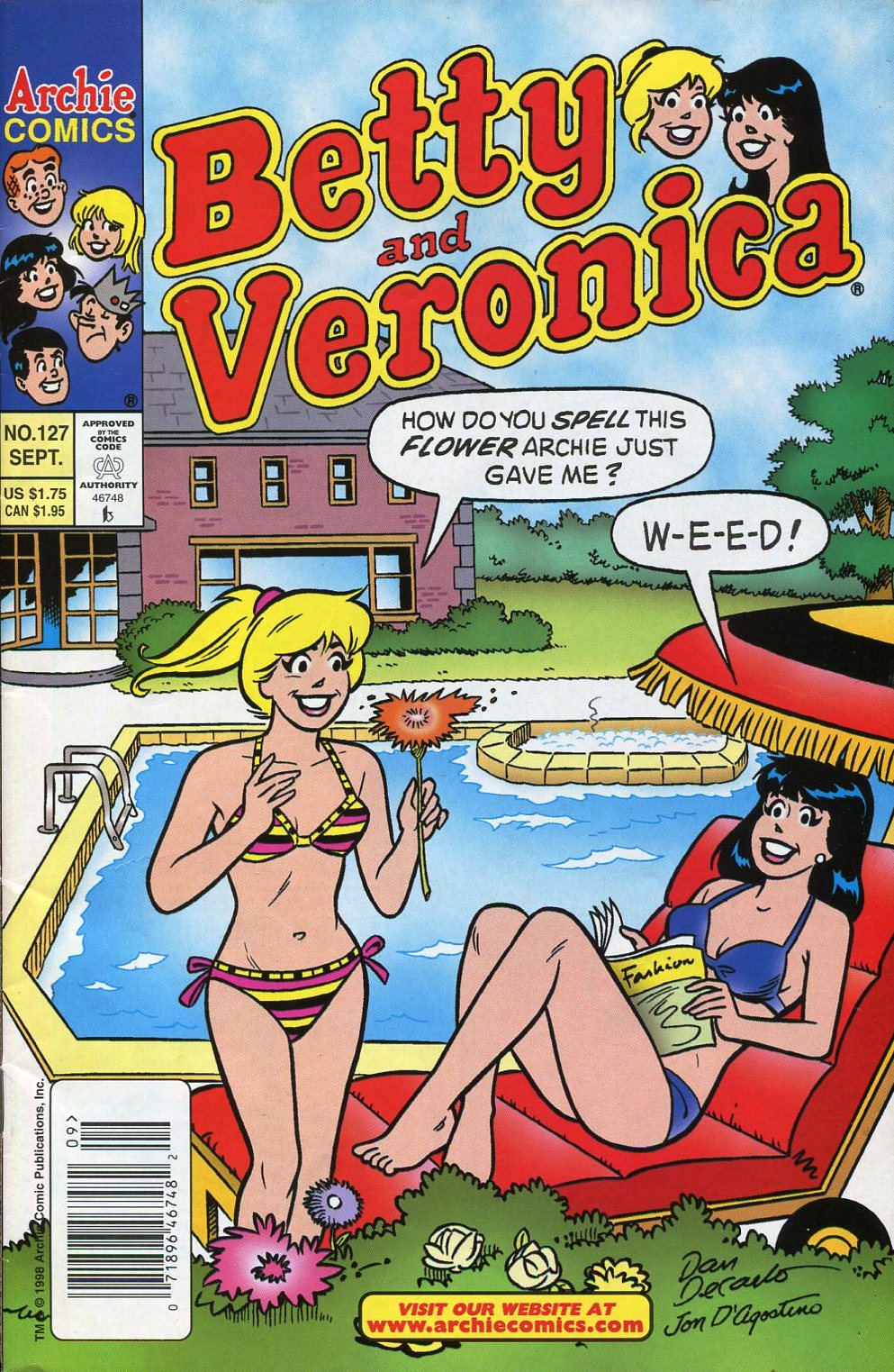 Read online Betty and Veronica (1987) comic -  Issue #127 - 1