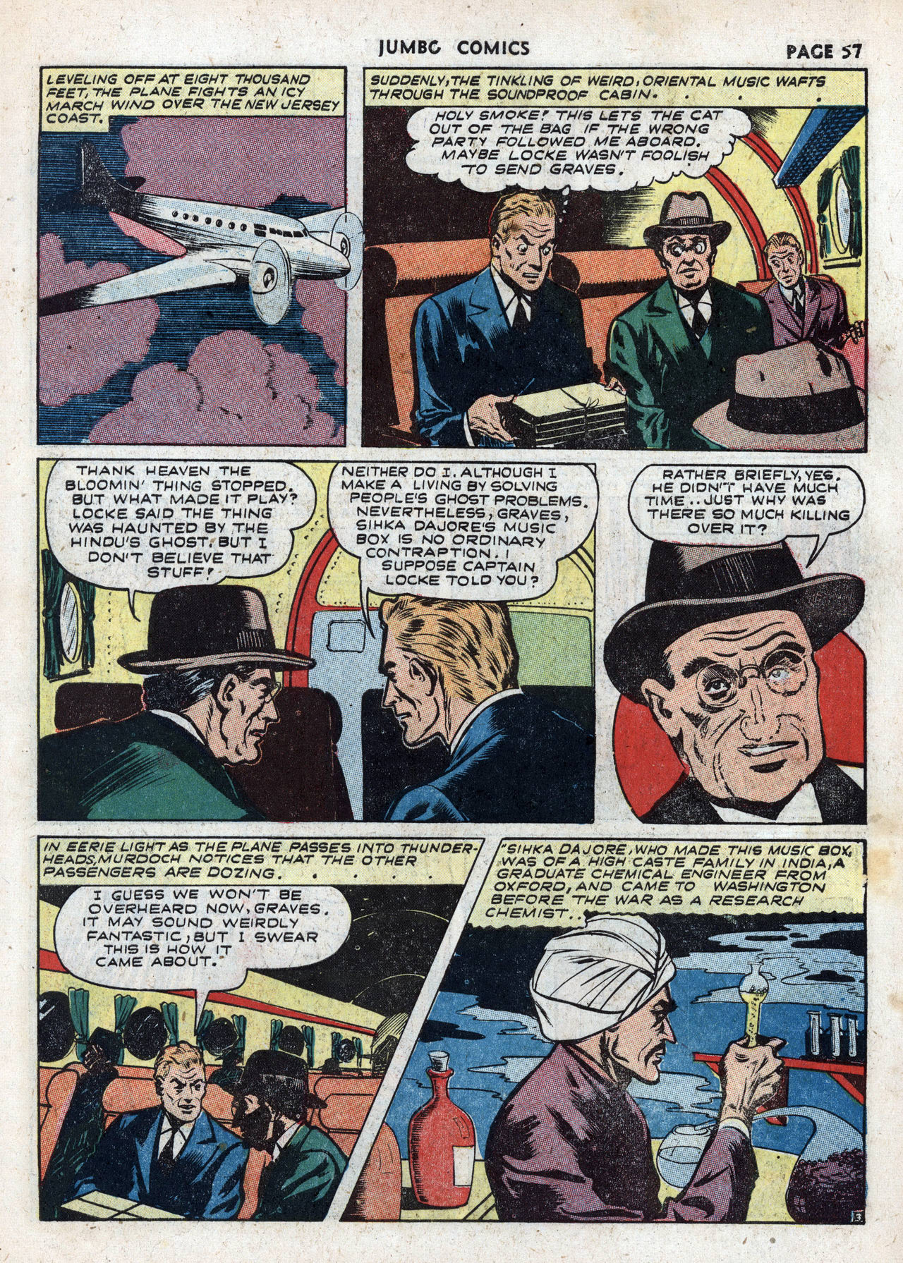Read online Jumbo Comics comic -  Issue #48 - 59