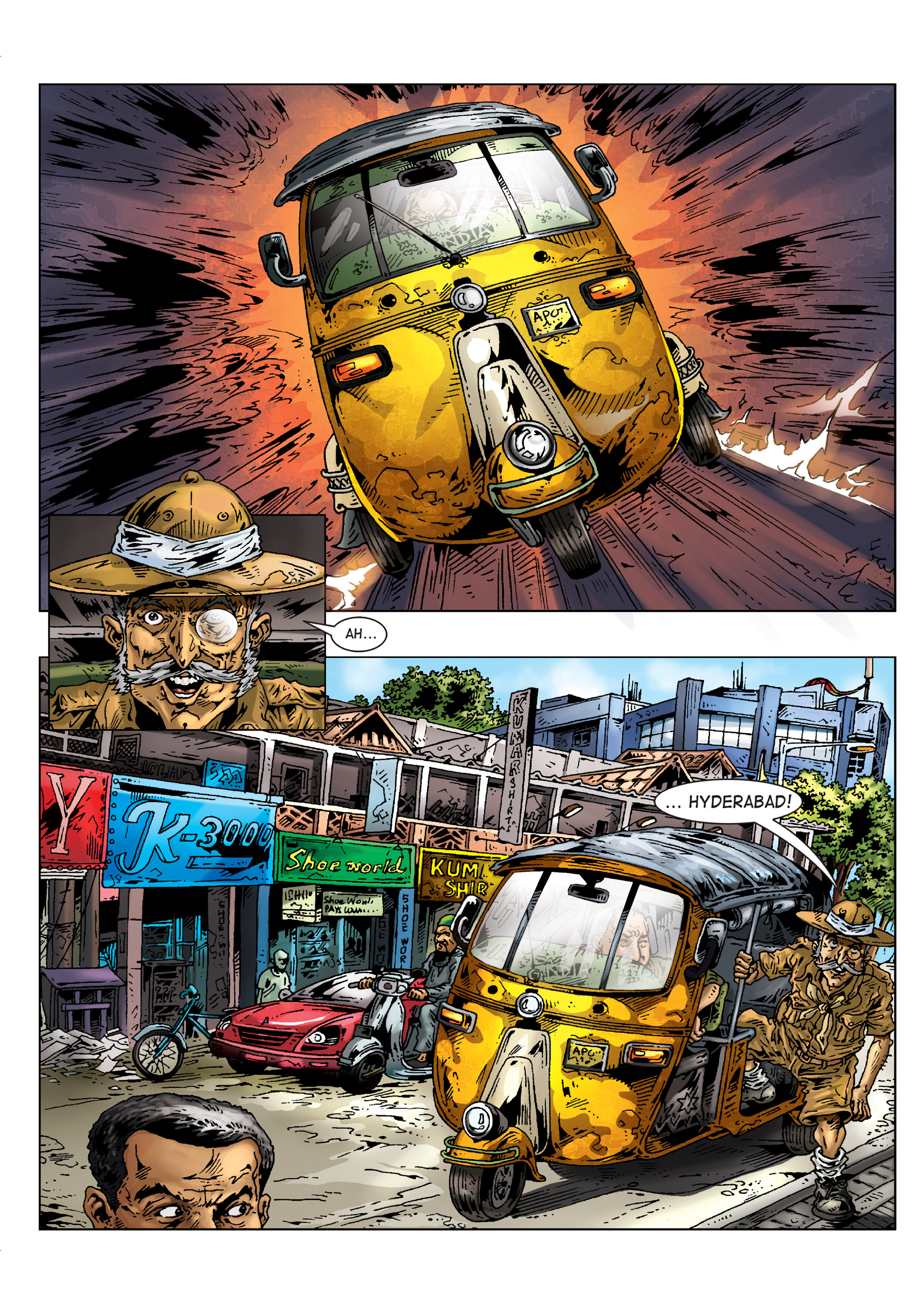 Read online Hyderabad: A Graphic Novel comic -  Issue # TPB - 11