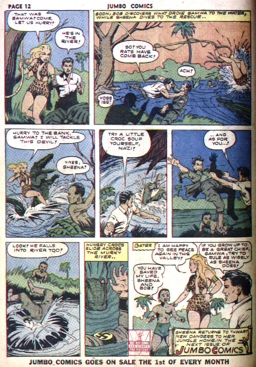 Read online Jumbo Comics comic -  Issue #51 - 16