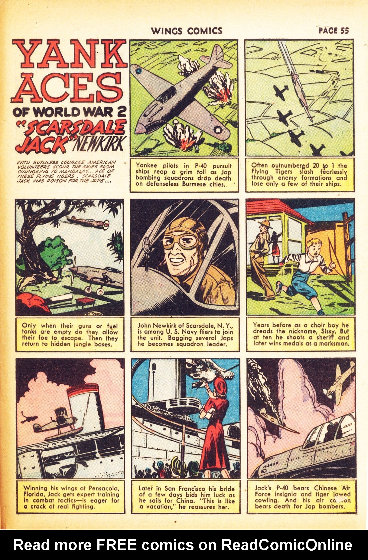 Read online Wings Comics comic -  Issue #24 - 57