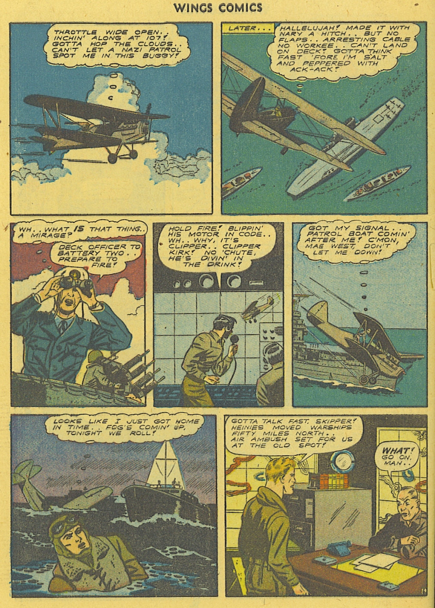 Read online Wings Comics comic -  Issue #42 - 56