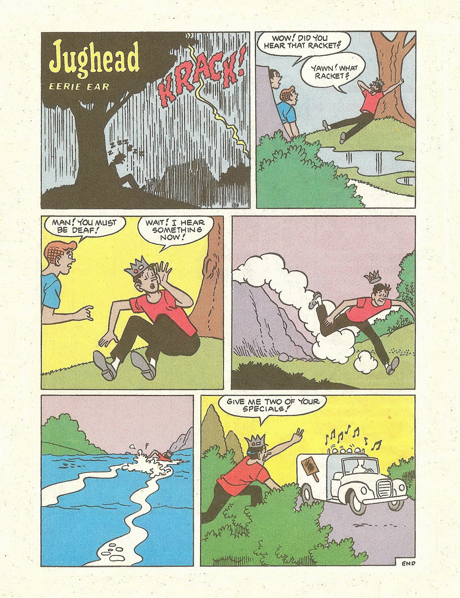 Read online Jughead Jones Comics Digest comic -  Issue #77 - 90