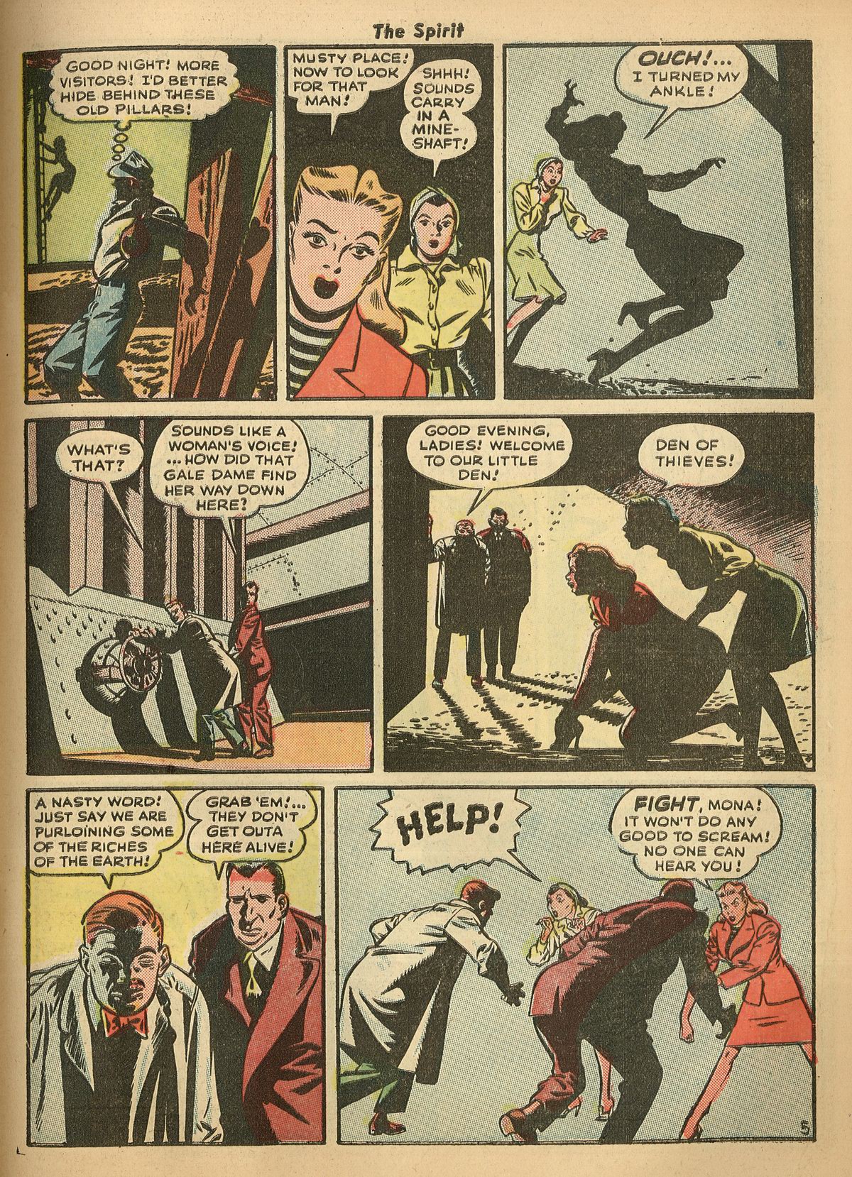 Read online The Spirit (1944) comic -  Issue #4 - 7
