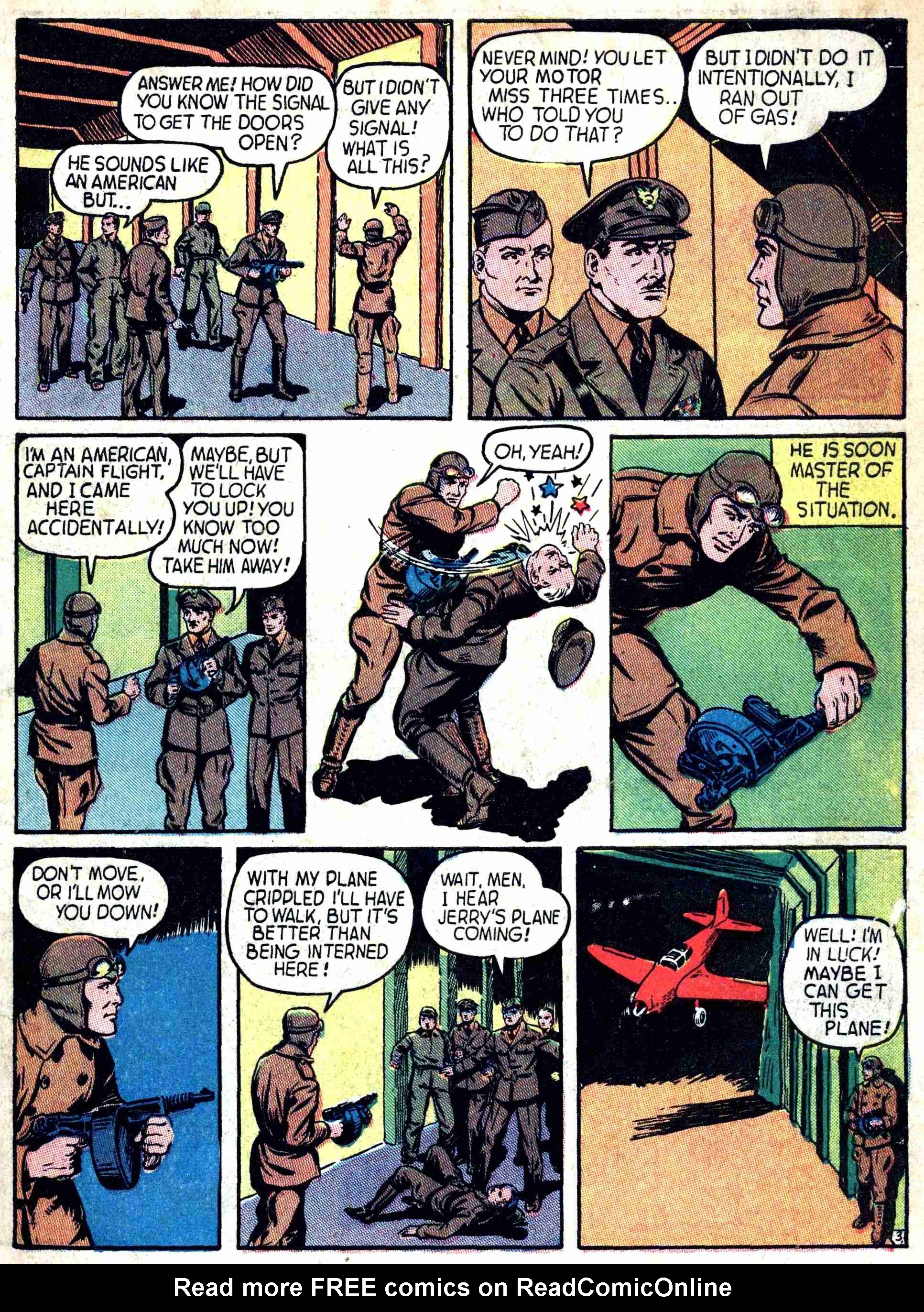 Read online Captain Flight Comics comic -  Issue #5 - 4