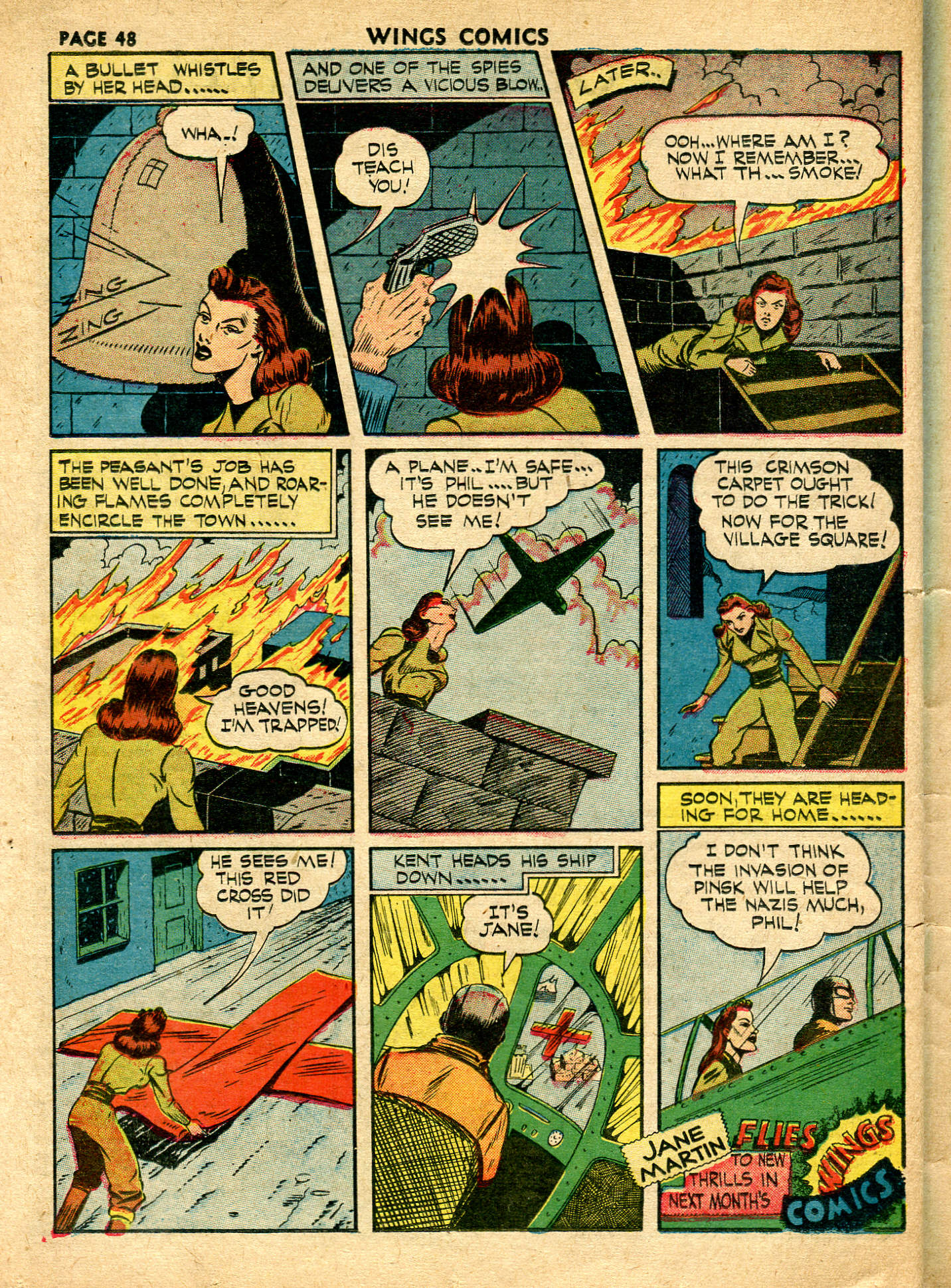 Read online Wings Comics comic -  Issue #15 - 50