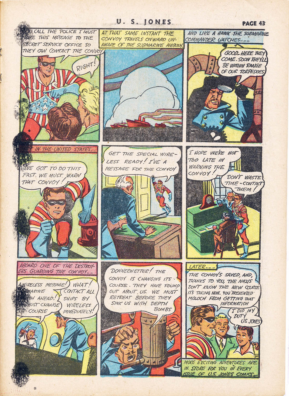 Read online U.S. Jones comic -  Issue #2 - 43