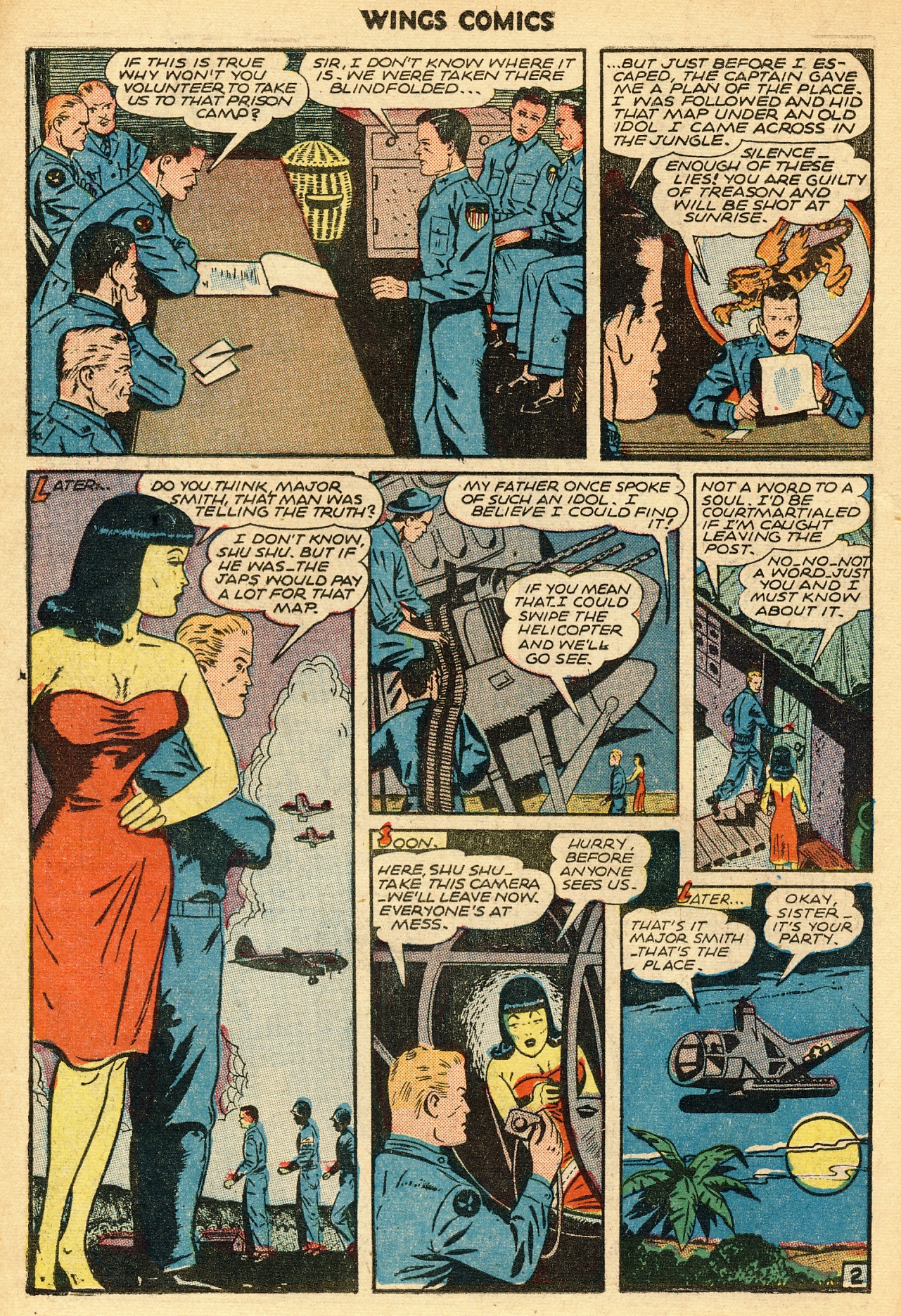 Read online Wings Comics comic -  Issue #63 - 14