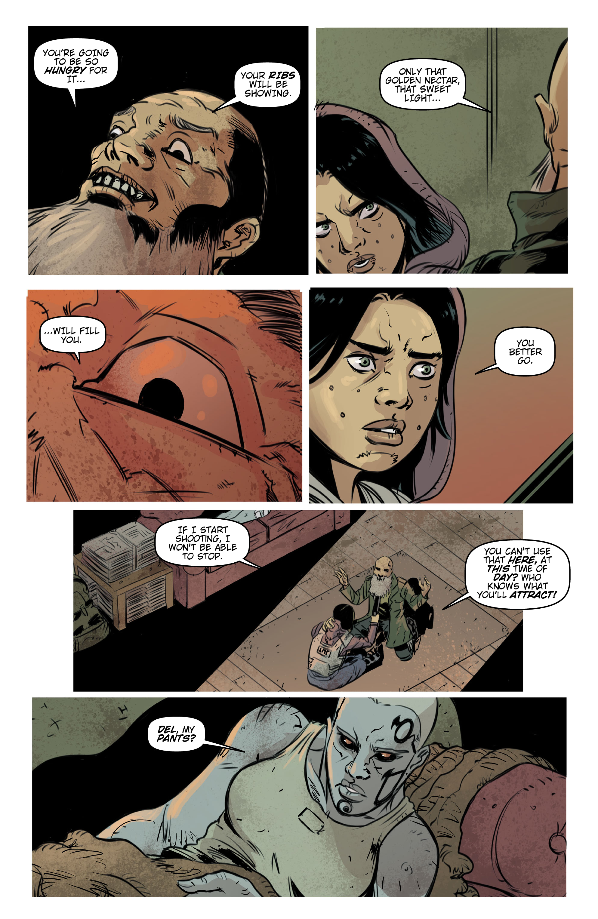 Read online Almighty comic -  Issue #4 - 16