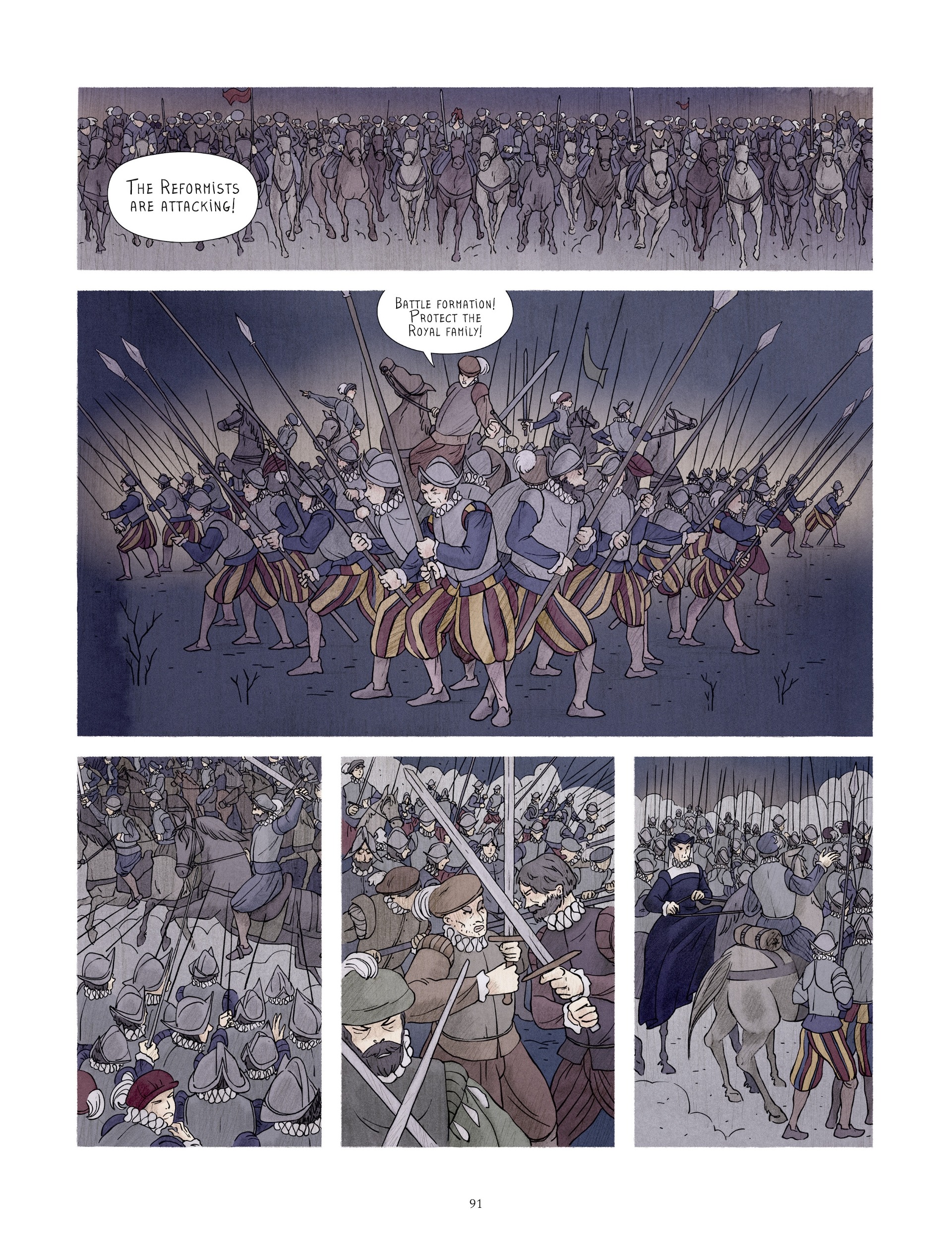 Read online Catherine de' Medici, The Flying Squadron: The Good Girl comic -  Issue # TPB - 88