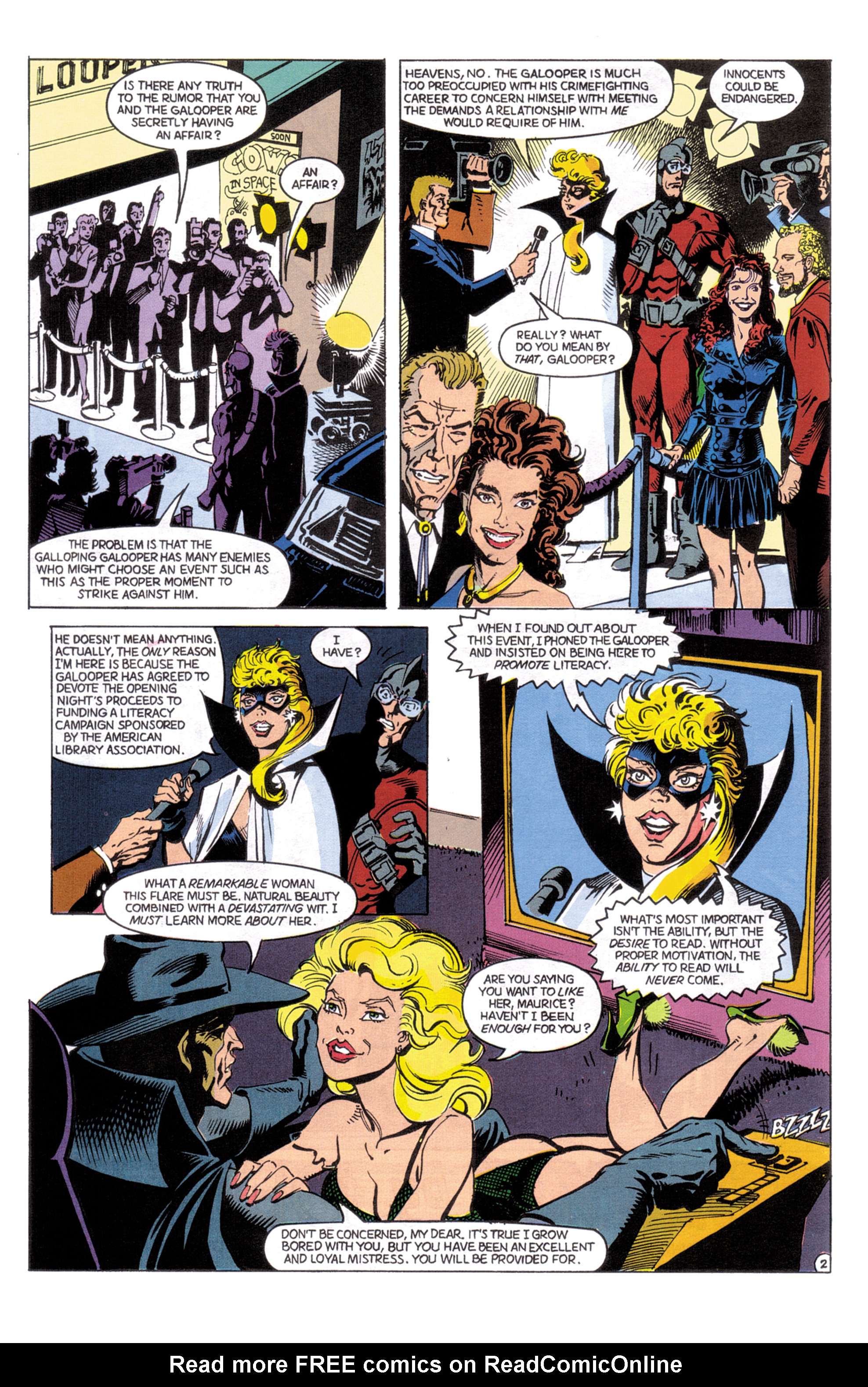 Read online Flare (1988) comic -  Issue #2 - 4