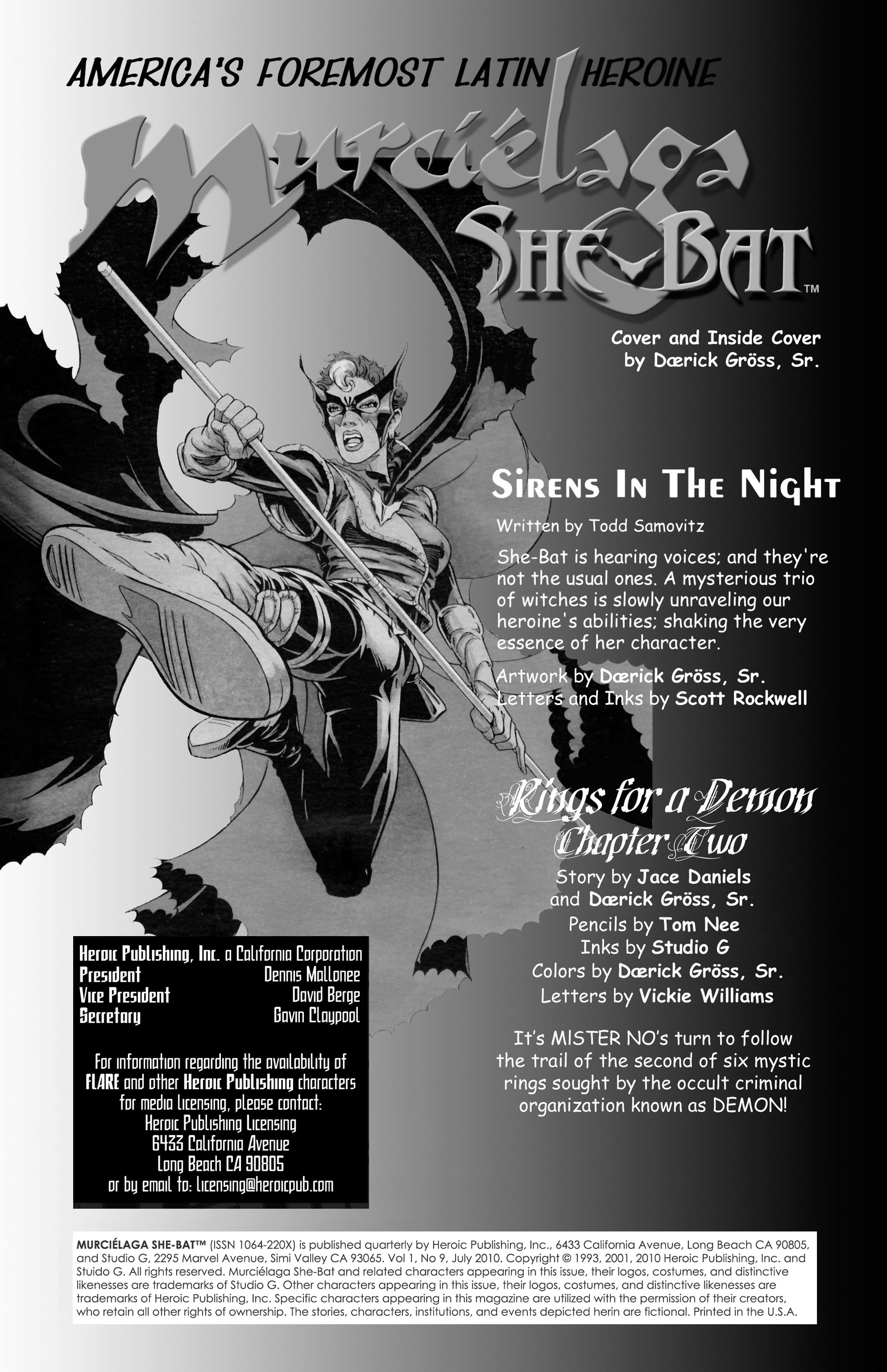 Read online Murciélaga She-Bat comic -  Issue #9 - 2