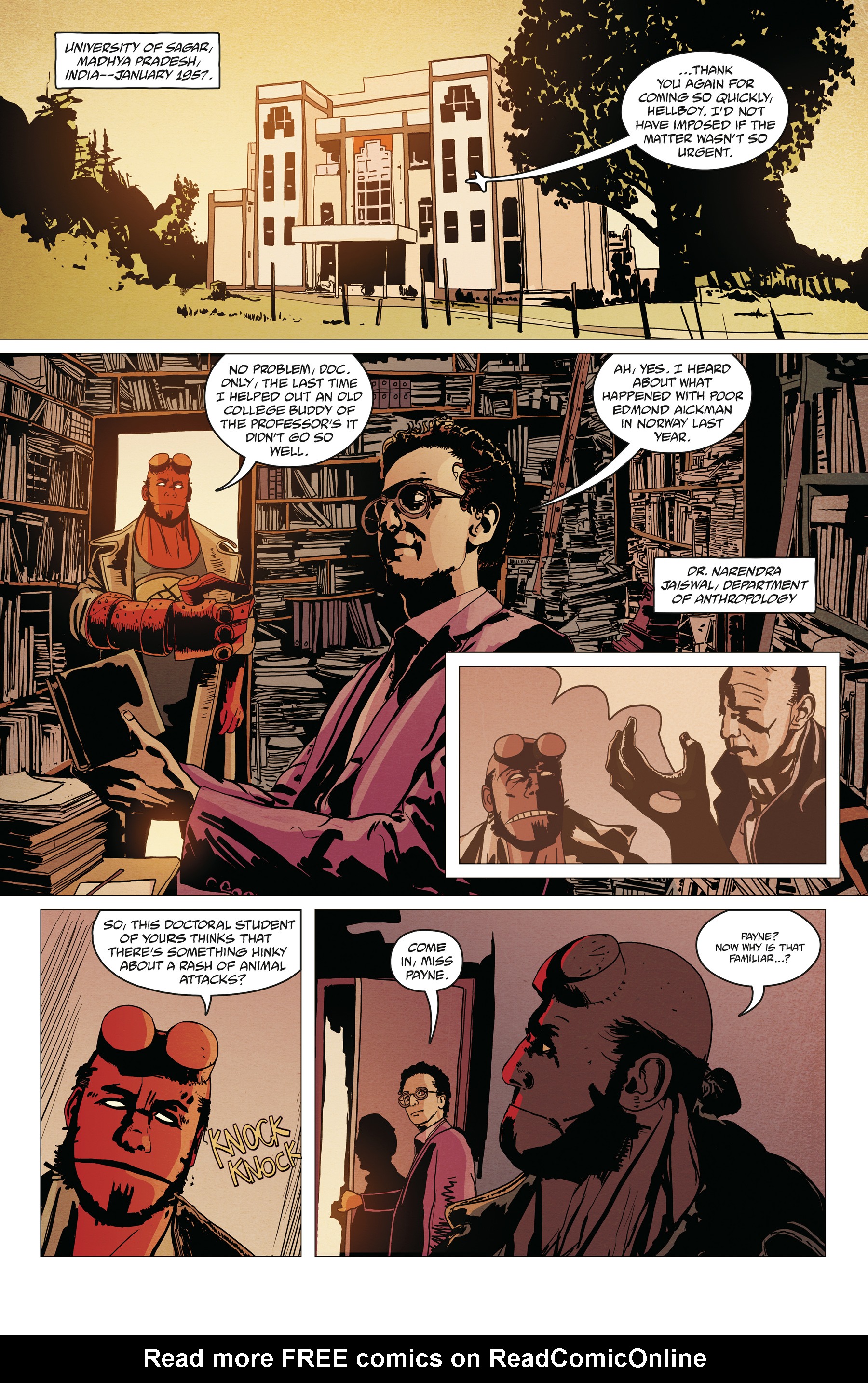 Read online Hellboy and the B.P.R.D.: 1957 - Fearful Symmetry comic -  Issue # Full - 3