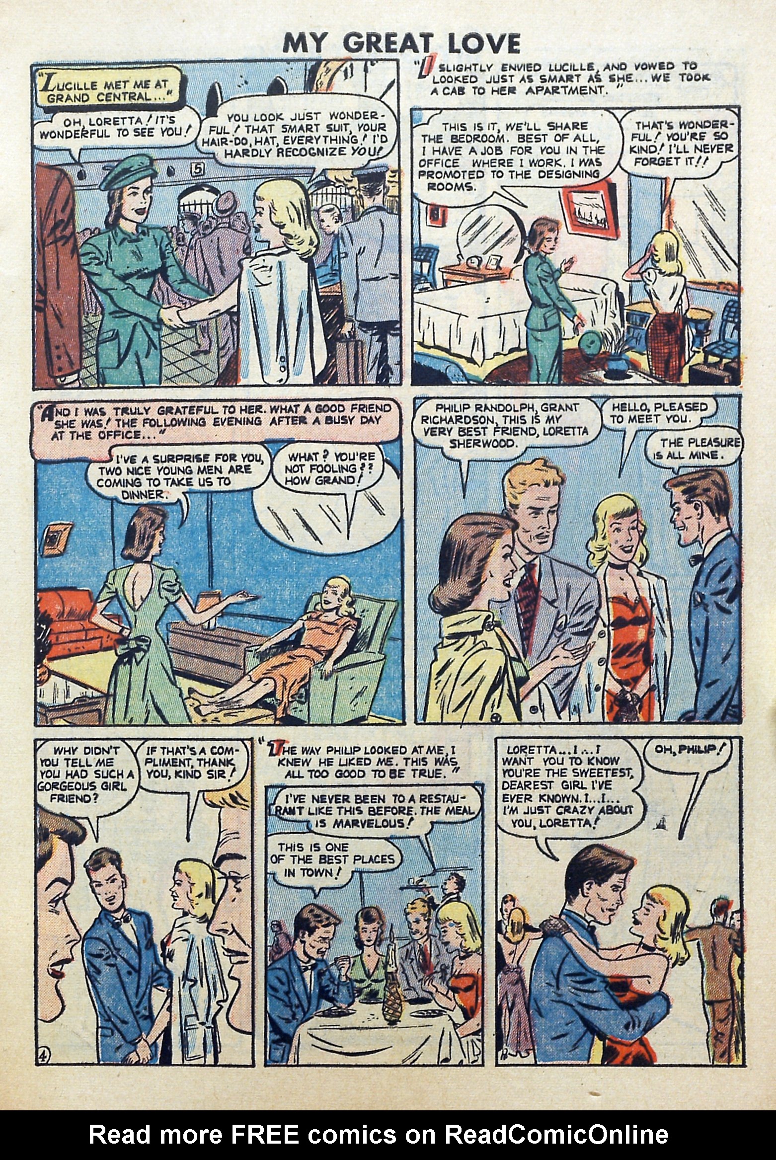 Read online My Great Love comic -  Issue #1 - 5