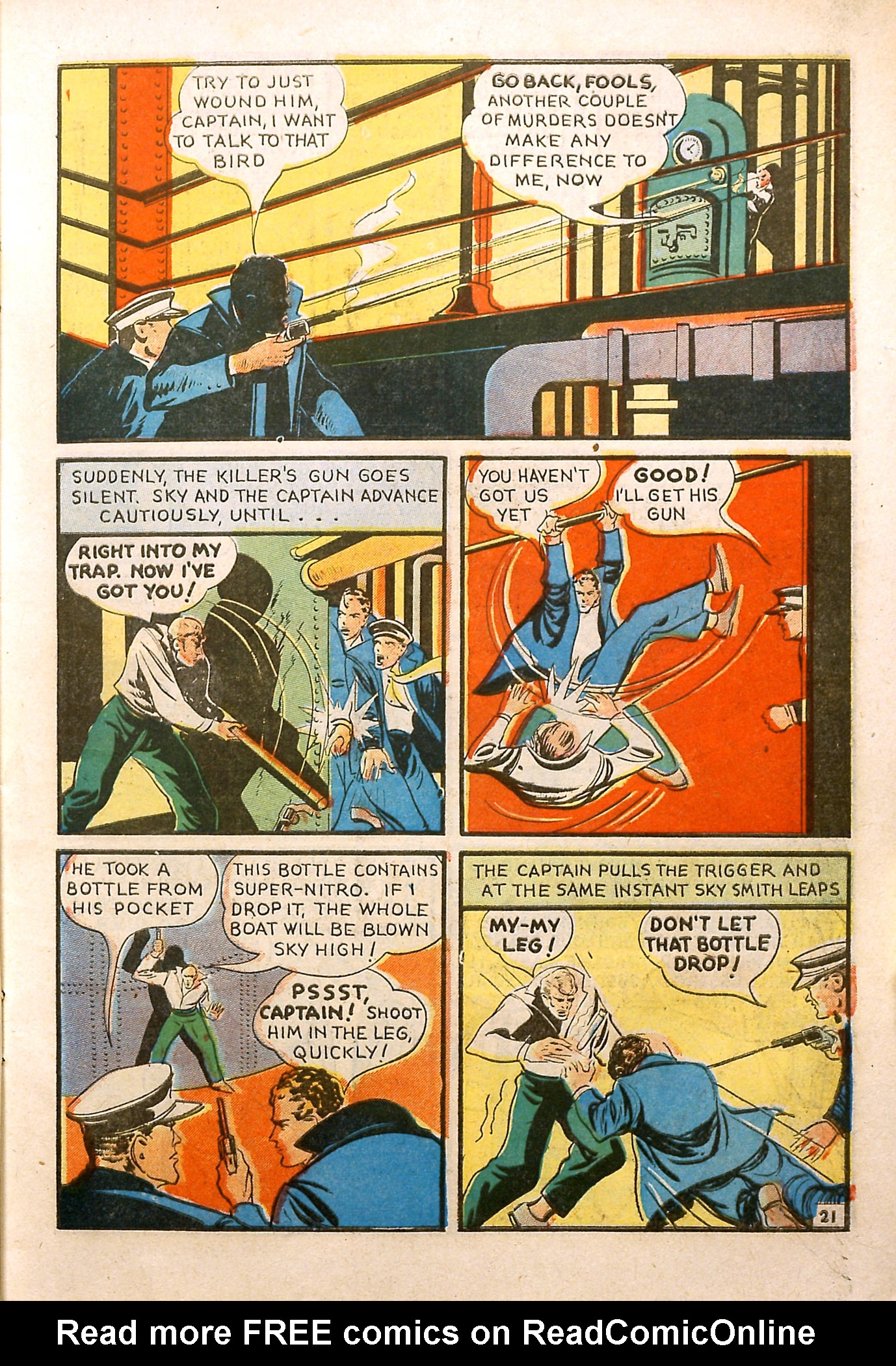 Read online Super-Mystery Comics comic -  Issue #3 - 22