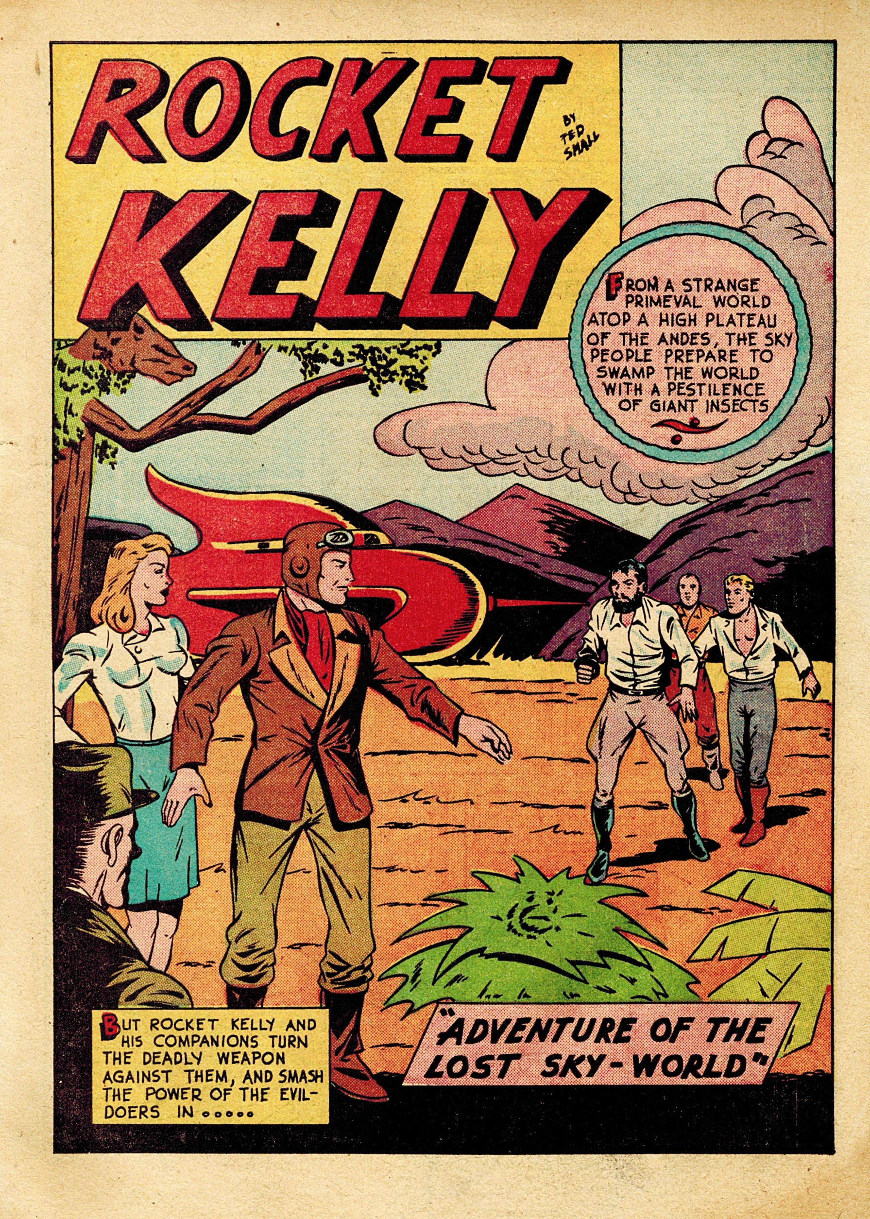 Read online Rocket Kelly (1945) comic -  Issue #3 - 3