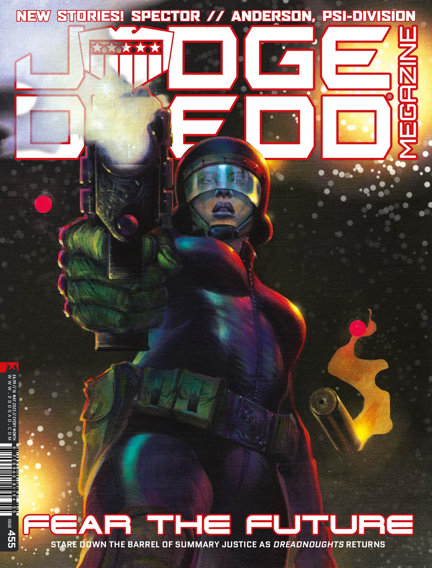 Read online Judge Dredd Megazine (Vol. 5) comic -  Issue #455 - 1
