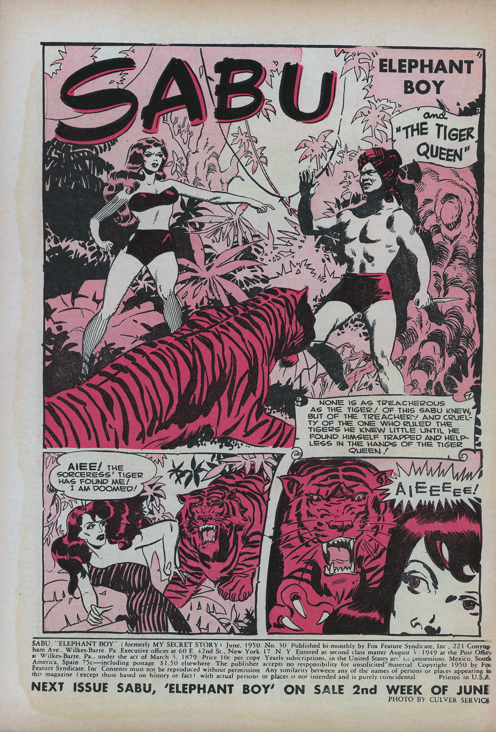 Read online Sabu: Elephant Boy comic -  Issue #1 - 2