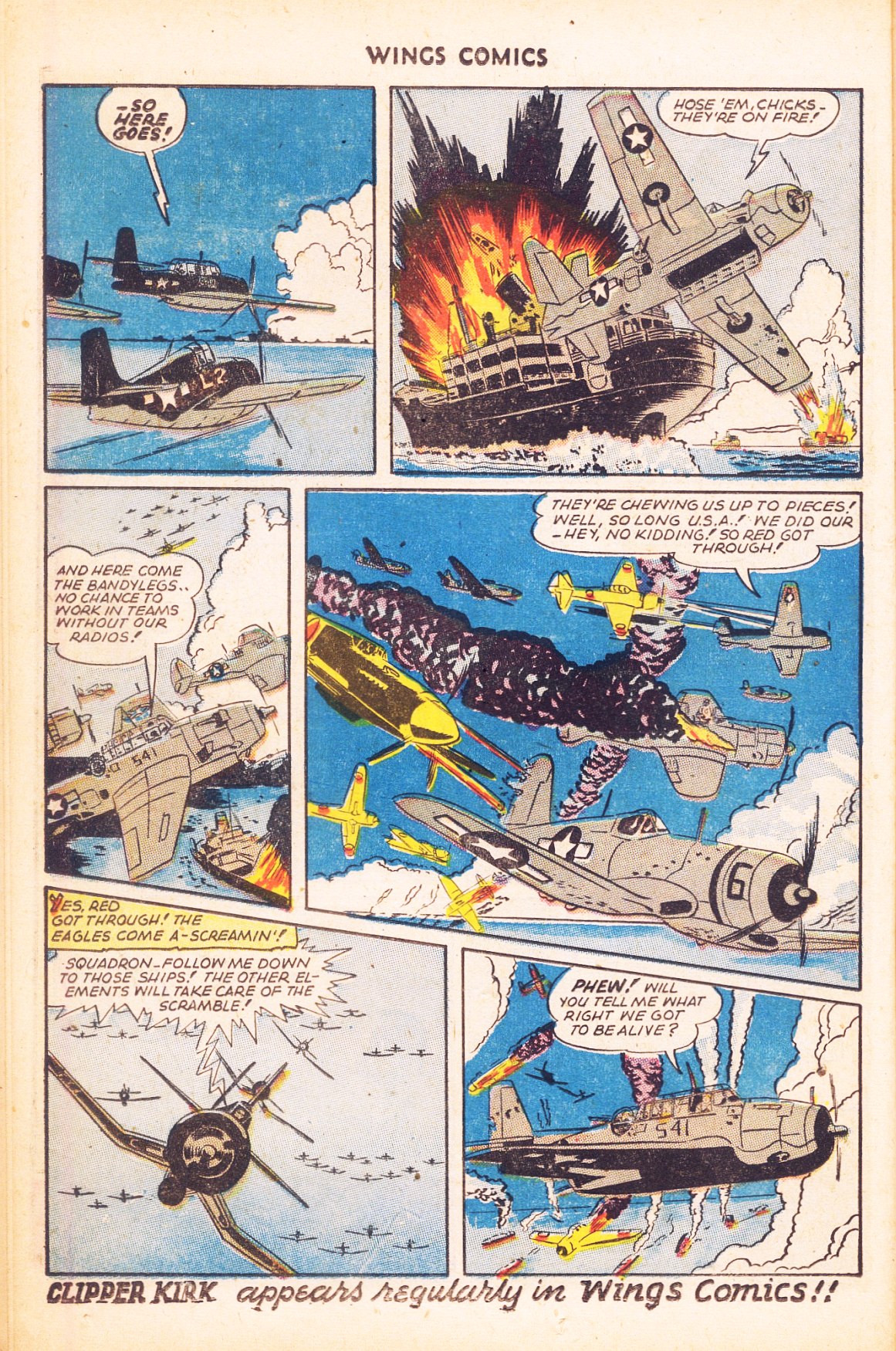 Read online Wings Comics comic -  Issue #58 - 34