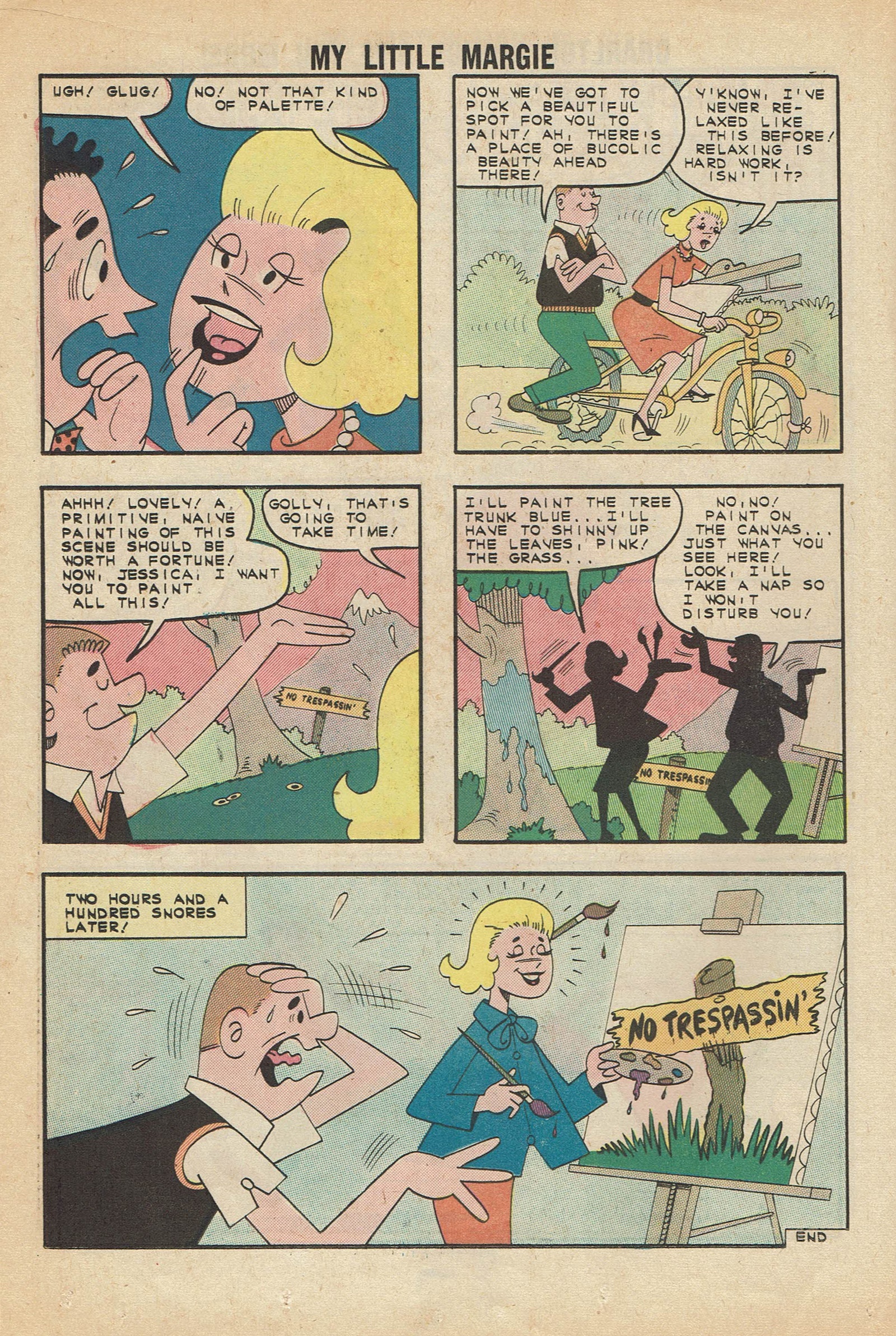 Read online My Little Margie (1954) comic -  Issue #43 - 26